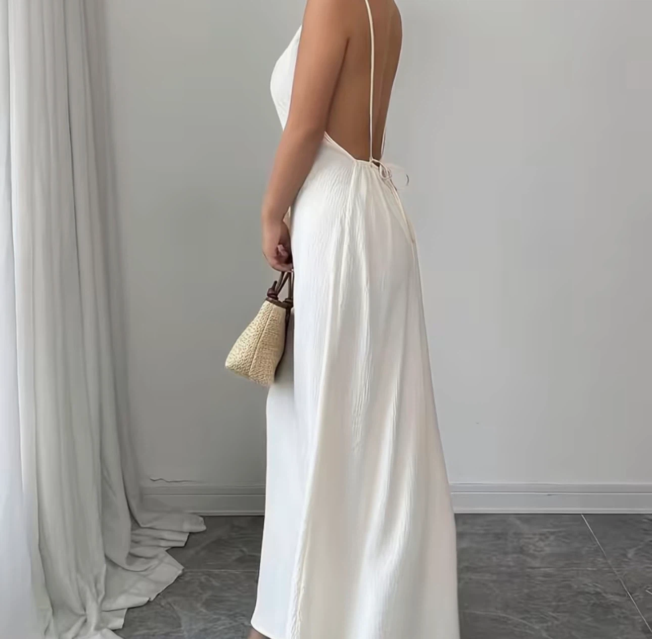 Brand new White Spaghetti Strap Maxi Dress - photo 2