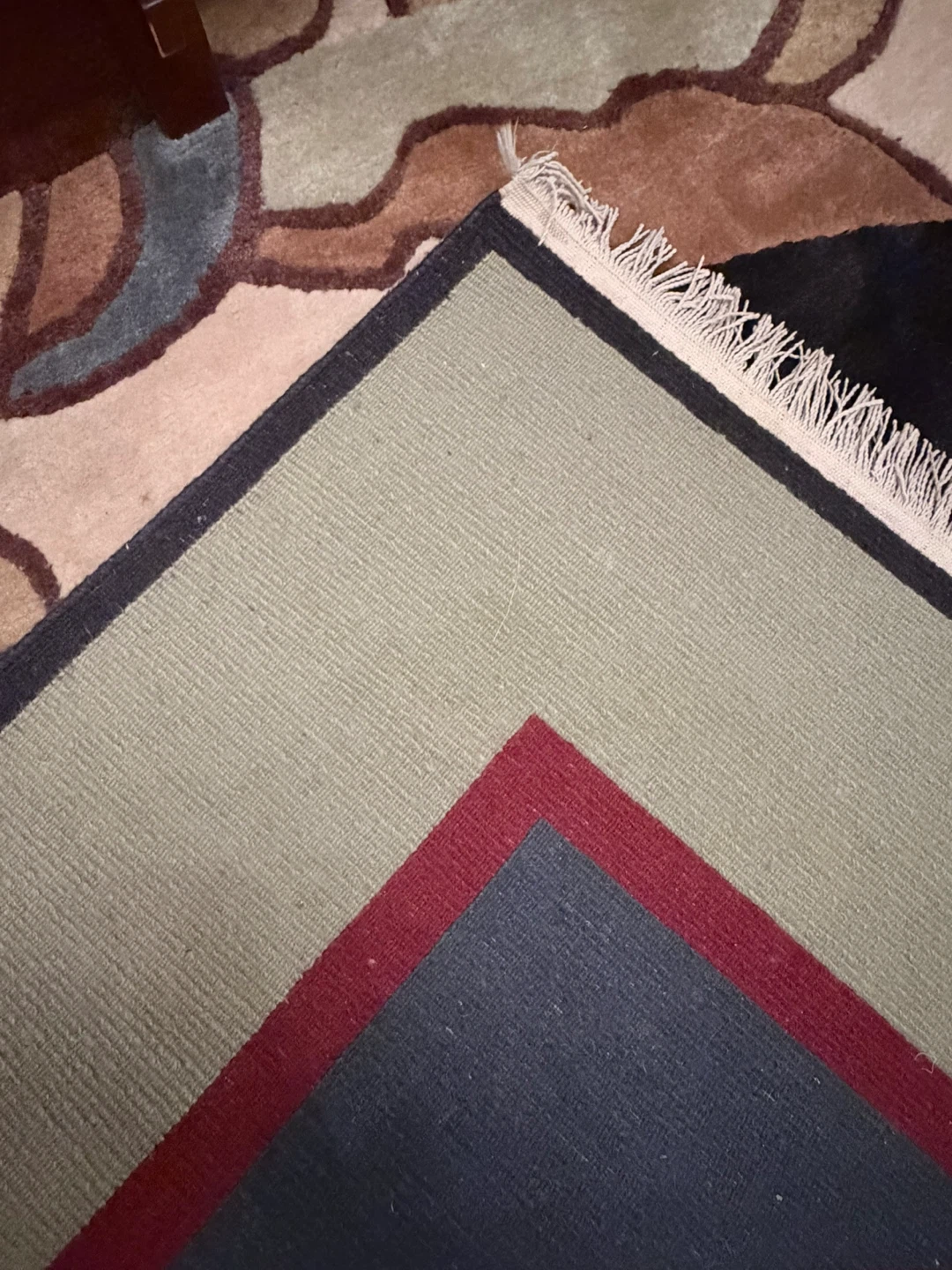 9x13 Art Deco Wool hand turfed Abstract Geometric Area Rug - photo 3
