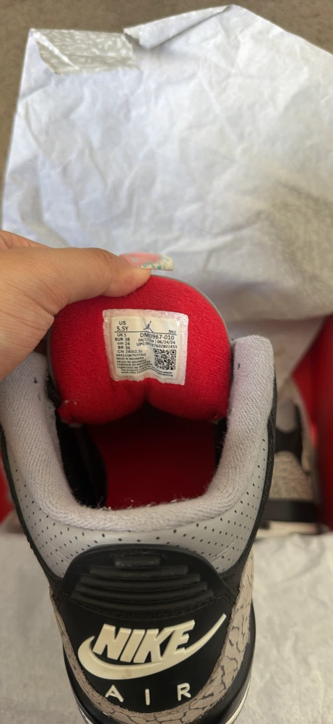 Air Jordan 3 Kids Shoes - photo 3