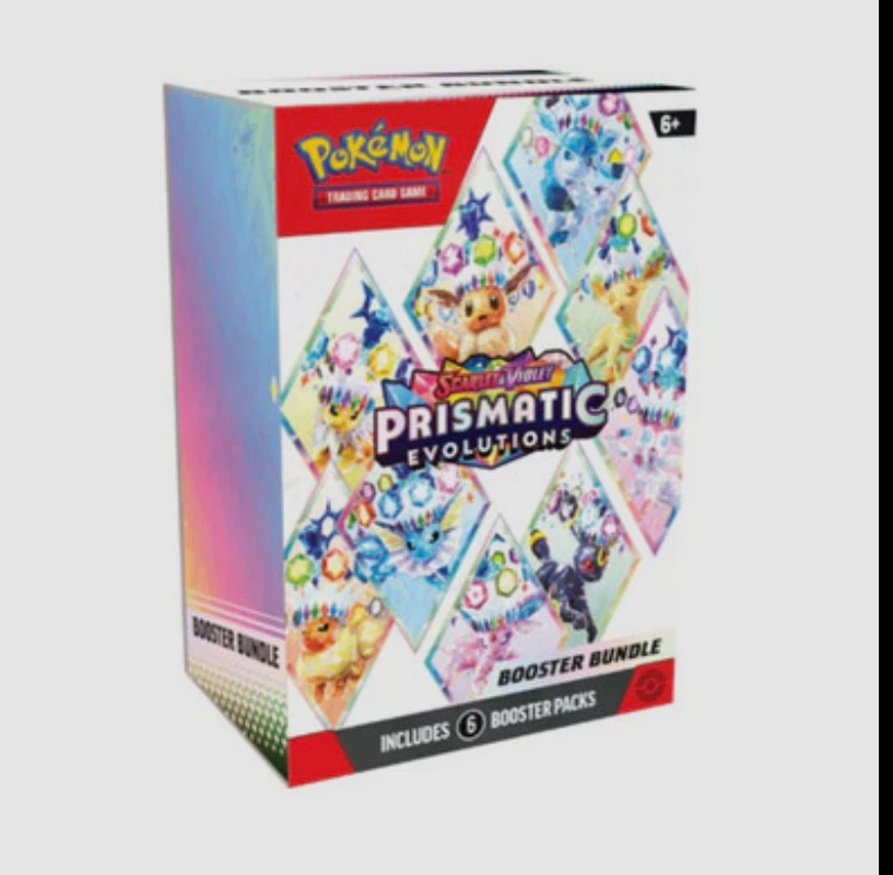 Pokémon Scarlet & Violet Prismatic Evolutions Booster Bundle