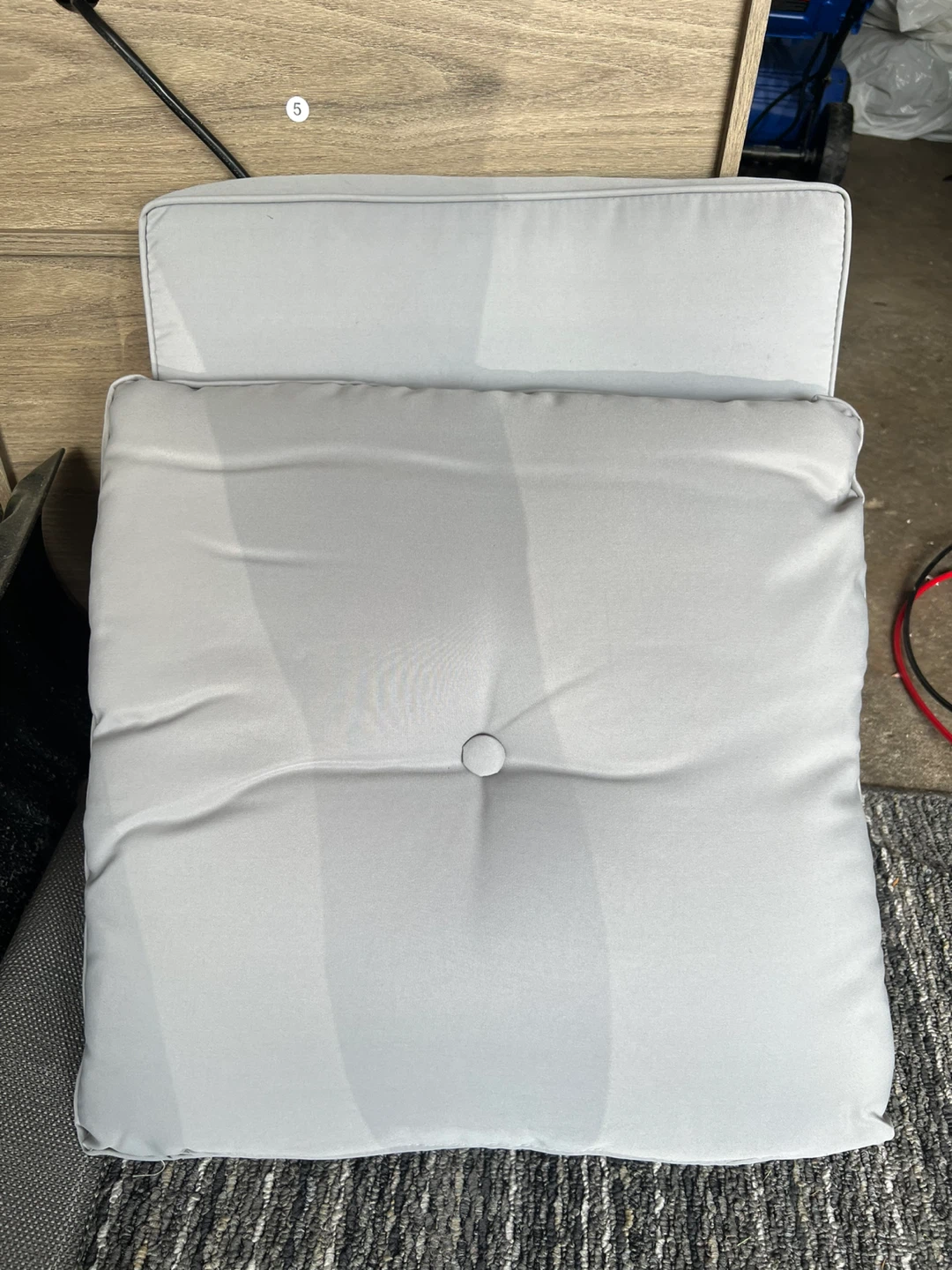 Grey Outdoor Cushion 6 pairs