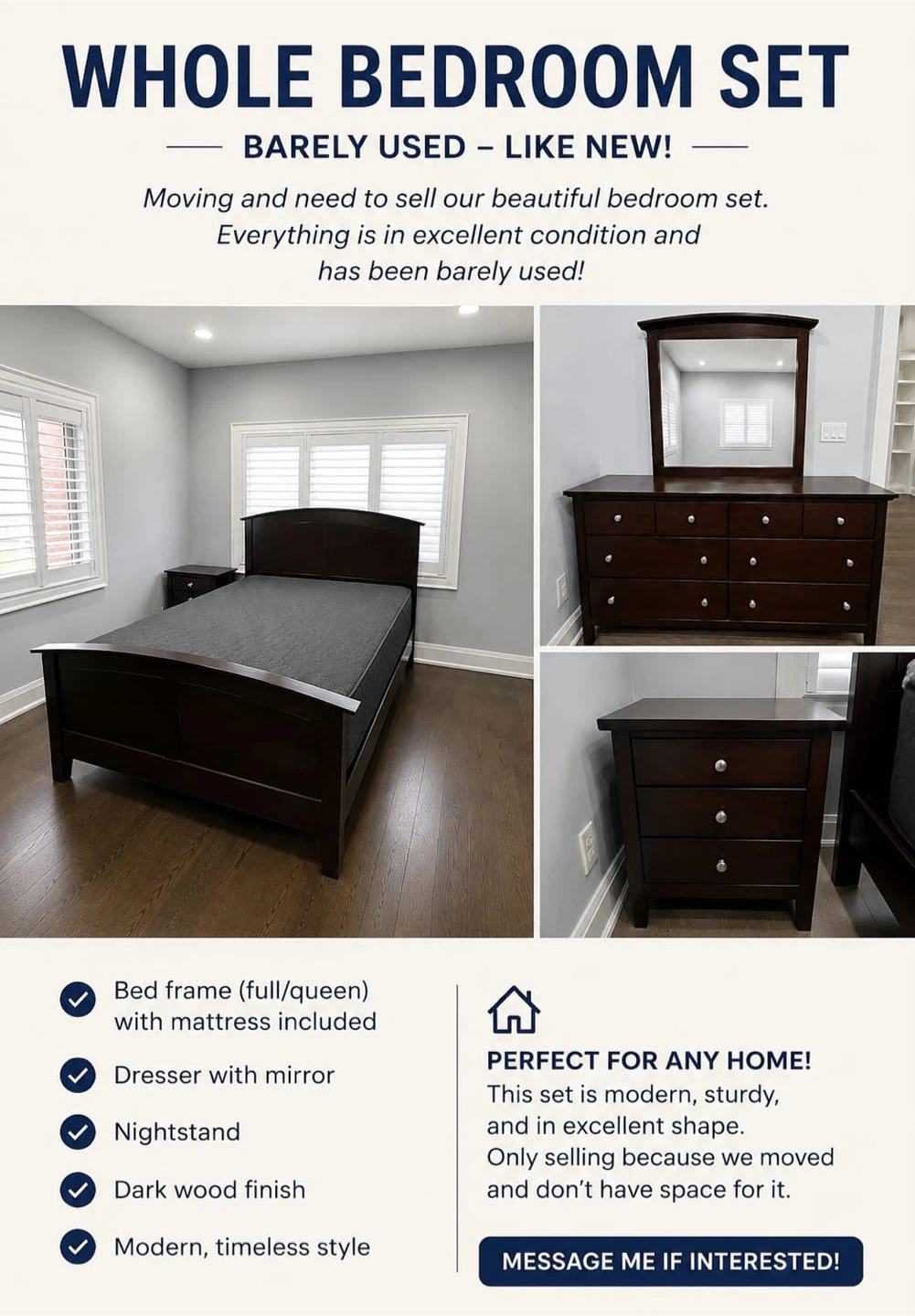 Bedroom set
