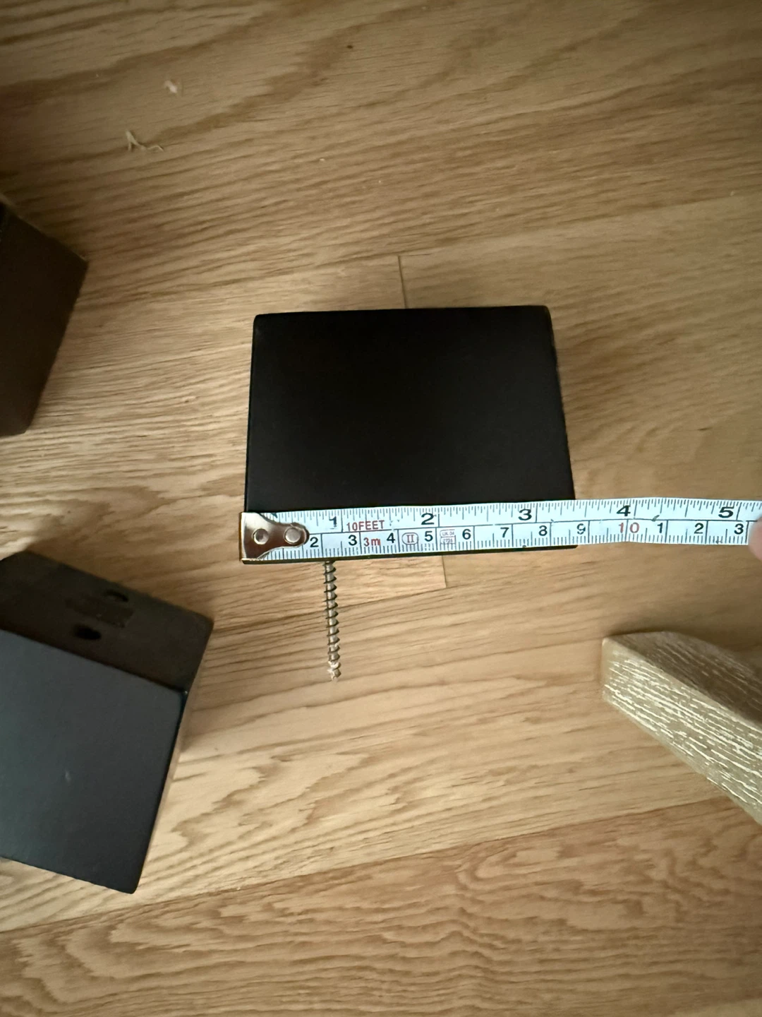 2 Set of 4 Black Furniture Legs - photo 4