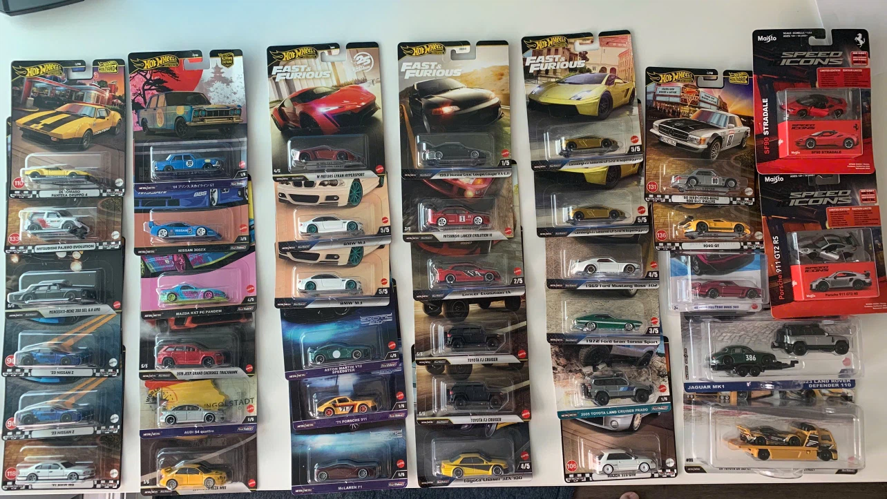 Hot Wheels PREMIUM Fast & Furious and Speed Icons Diecast