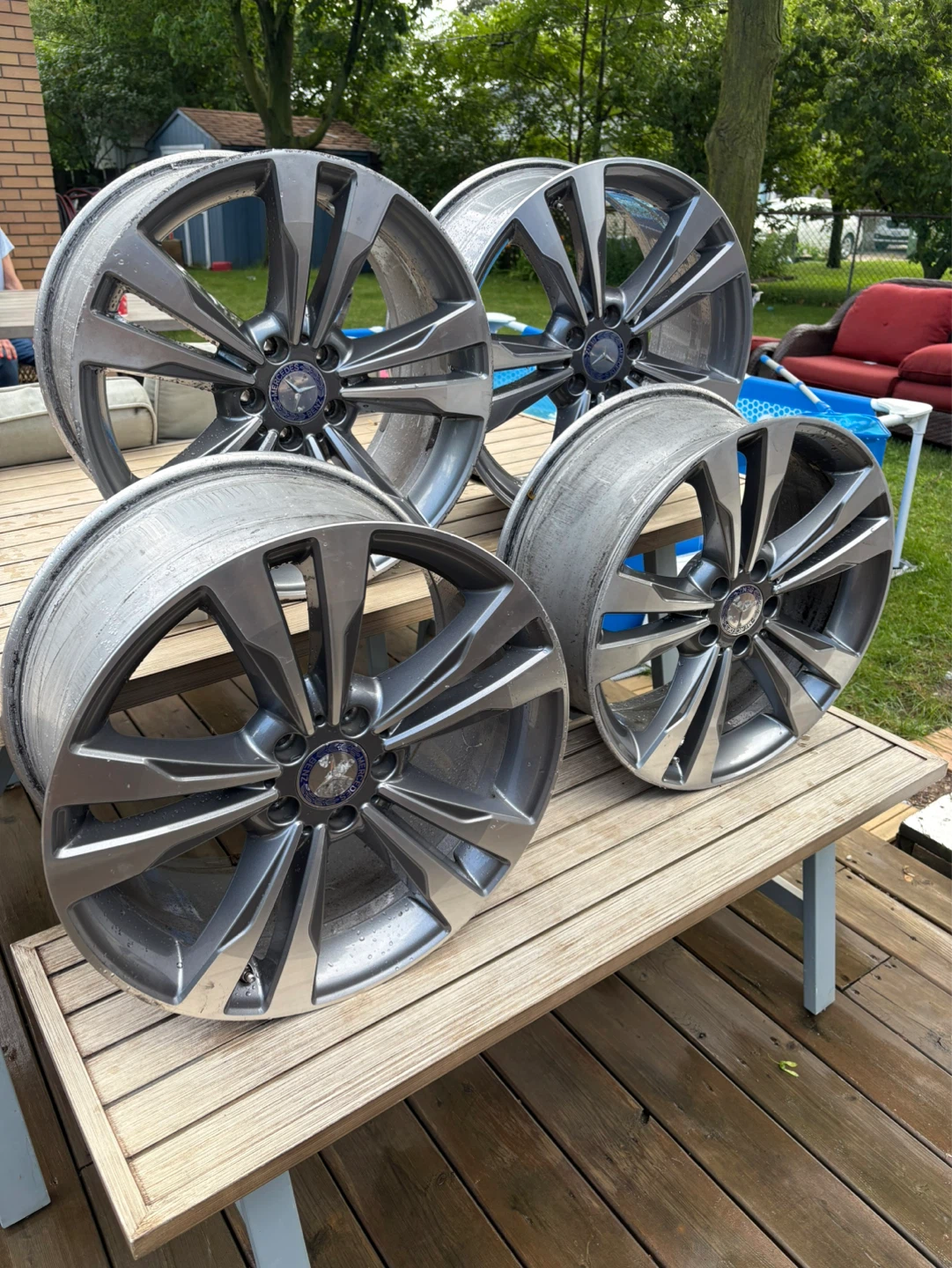 Mercedes-Benz Alloy Wheels (Set of 4)