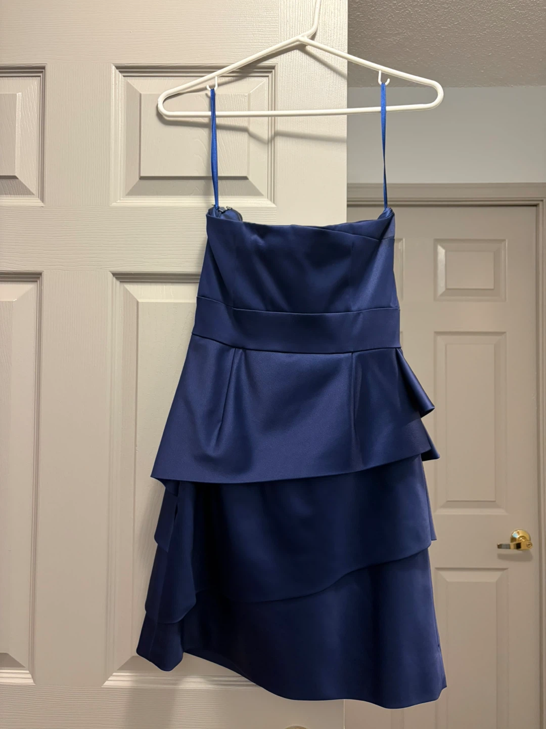 BCBGMAXAZRIA Navy Blue Strapless Dress - photo 2