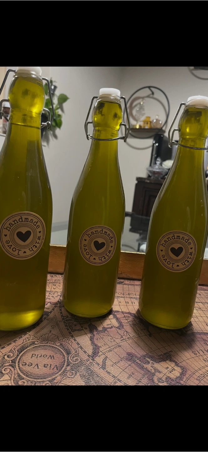 Handmade Olive Oil Bottles