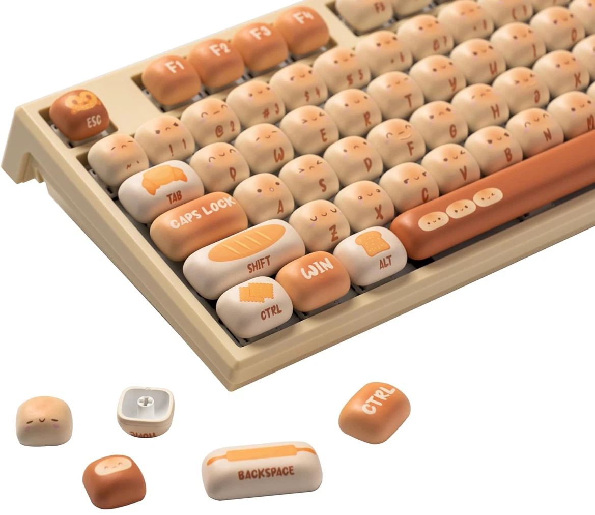 Akko PBT Keycaps Set, Bun Wonderland
