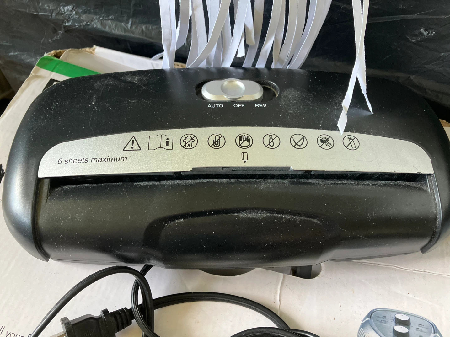 Paper Shredder OS601S - photo 3