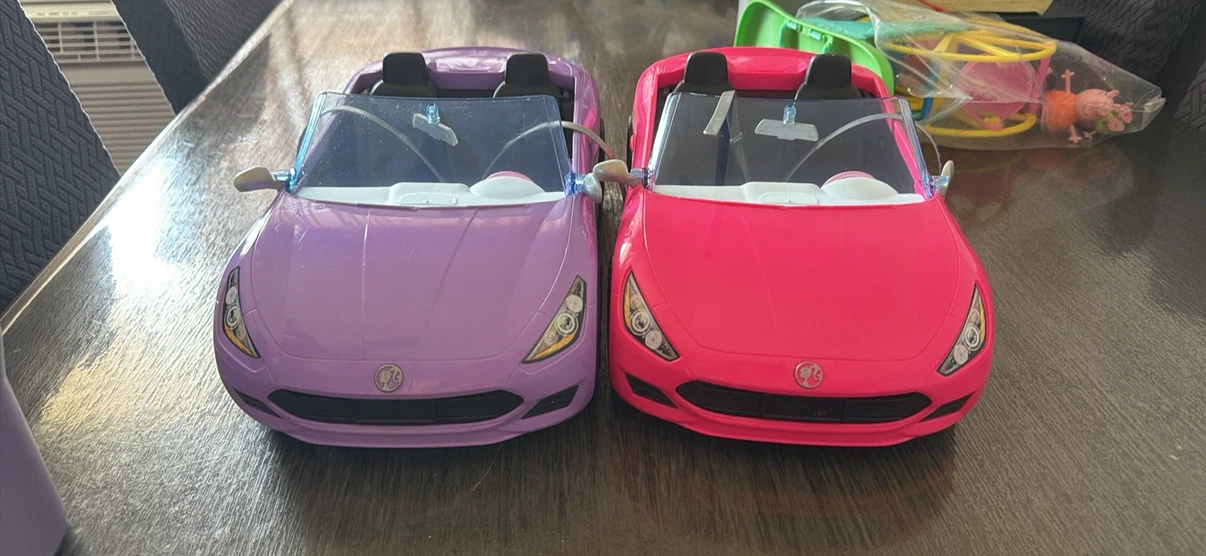 Barbie Convertible Cars (Pink & Purple)