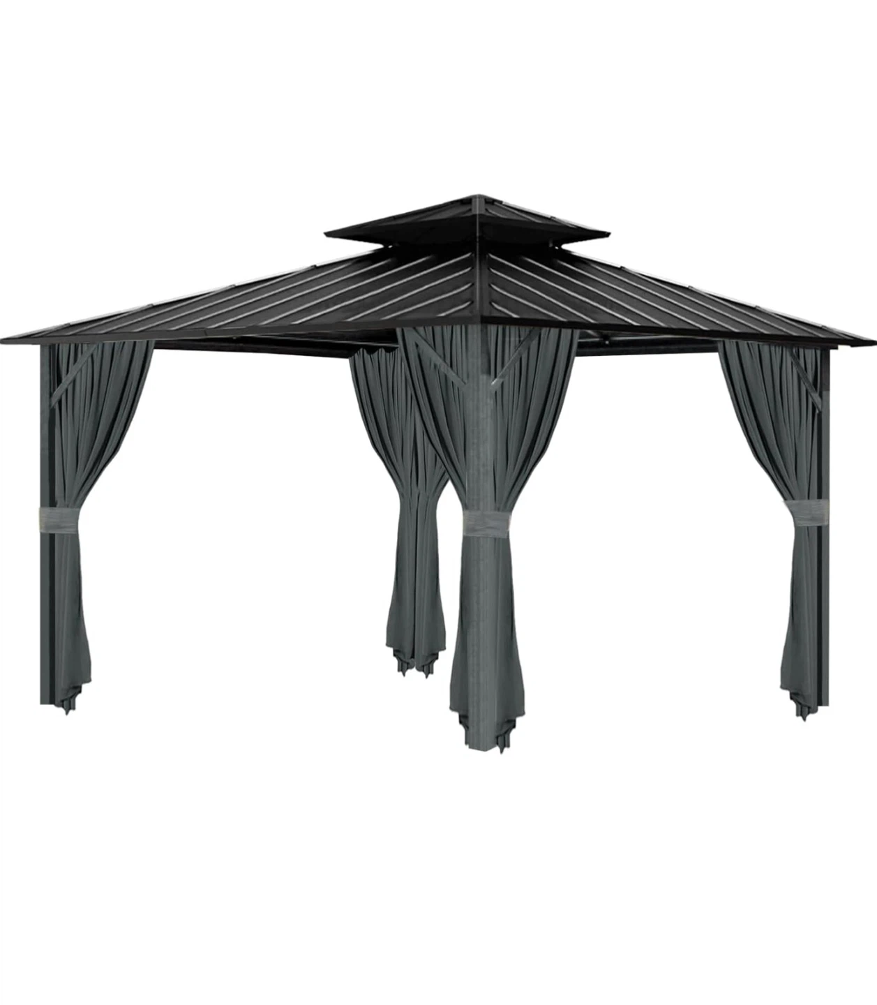 Panels Sidewall Curtains with Zipper for Patio - photo 2