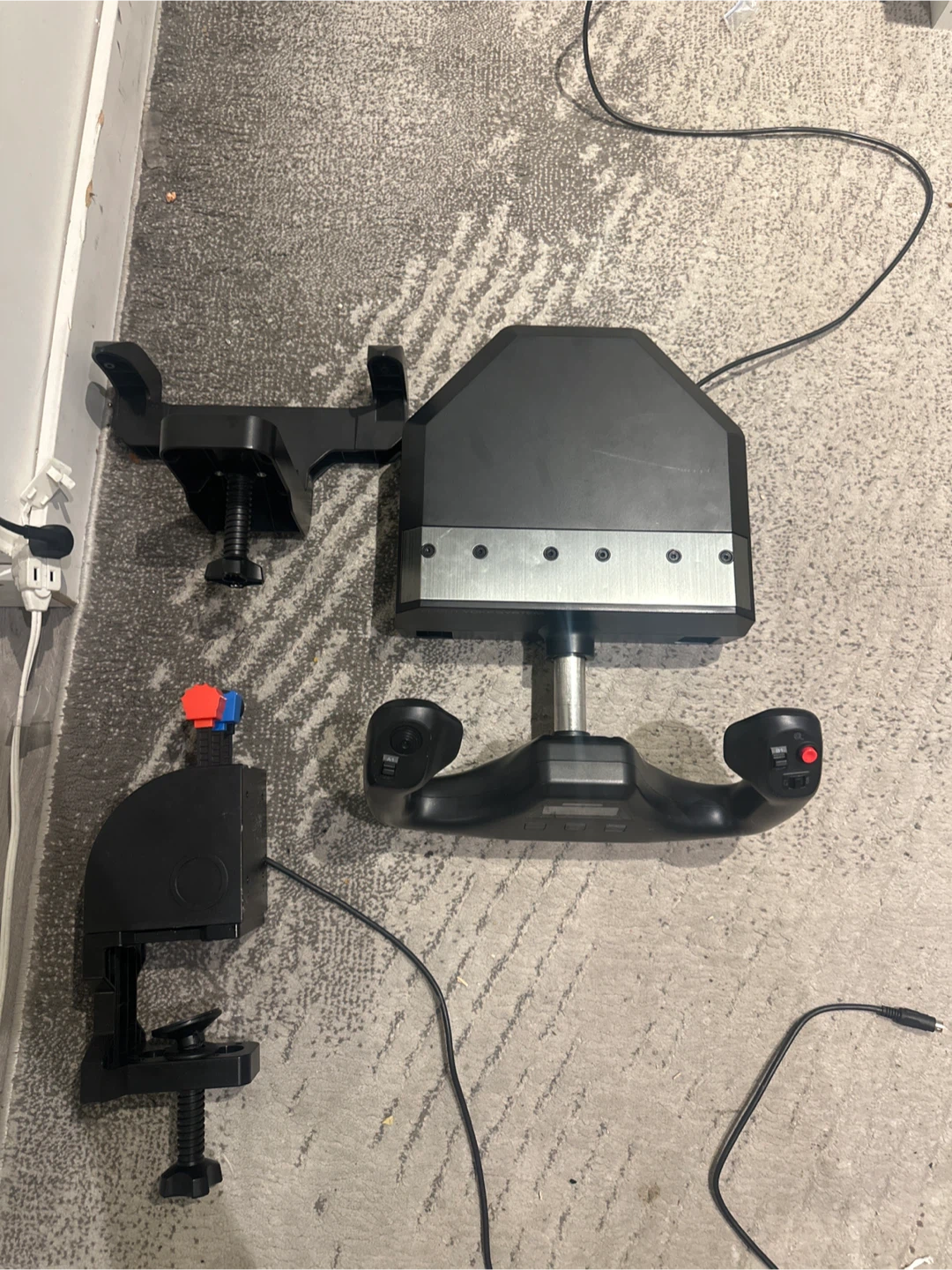 Logitech Flight Yoke System with Throttle Quadrant