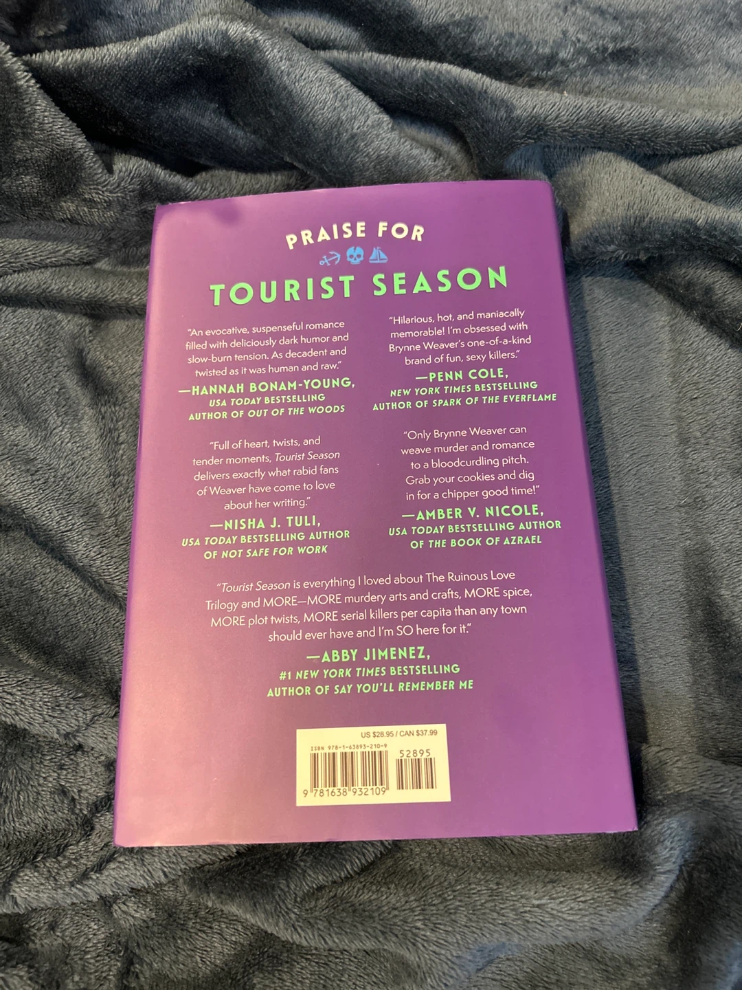 Tourist Season by Brynne Weaver Book (Hardcover) - photo 3