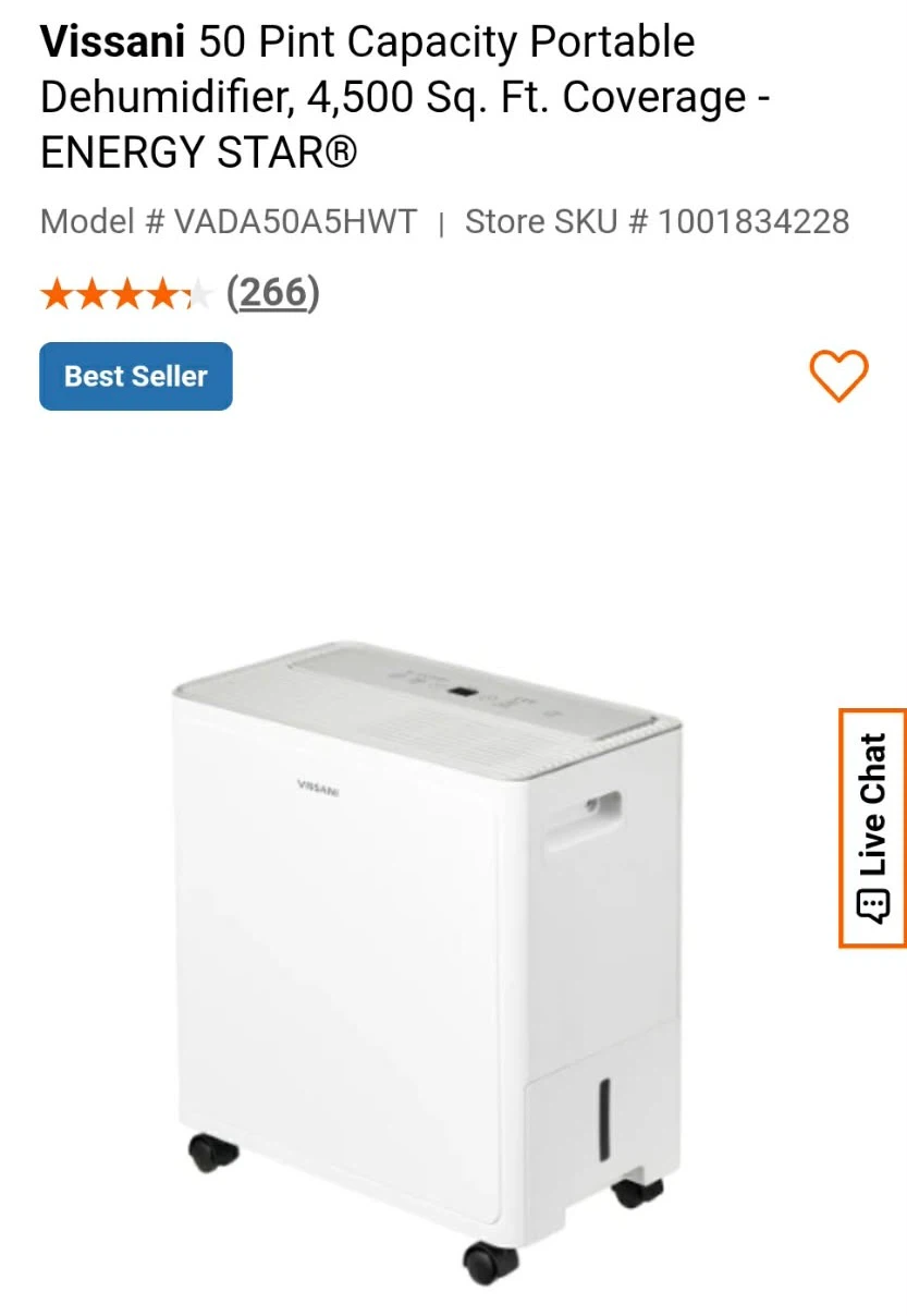 Portable dehumidifier - photo 4