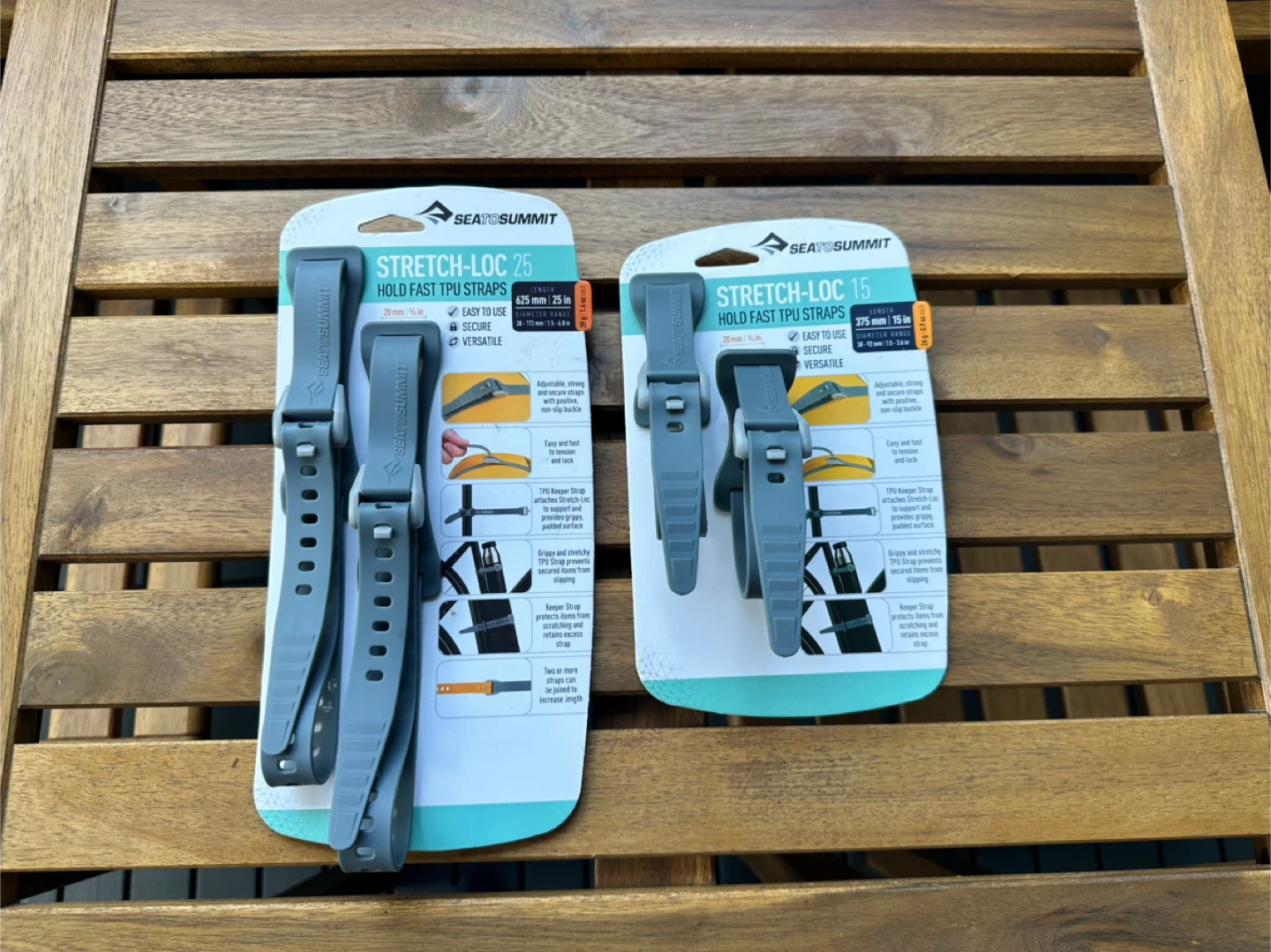 Sea to Summit Stretch-Loc 15 & 25 TPU Straps