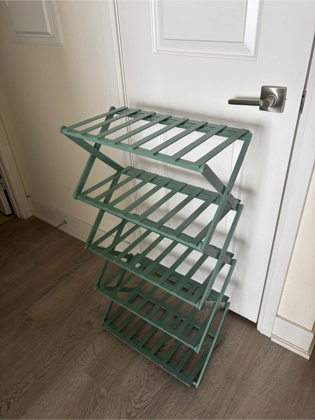 [LAST CHANCE - FINAL WEEK] 5-Tier Foldable Wooden Shoe Rack - photo 2