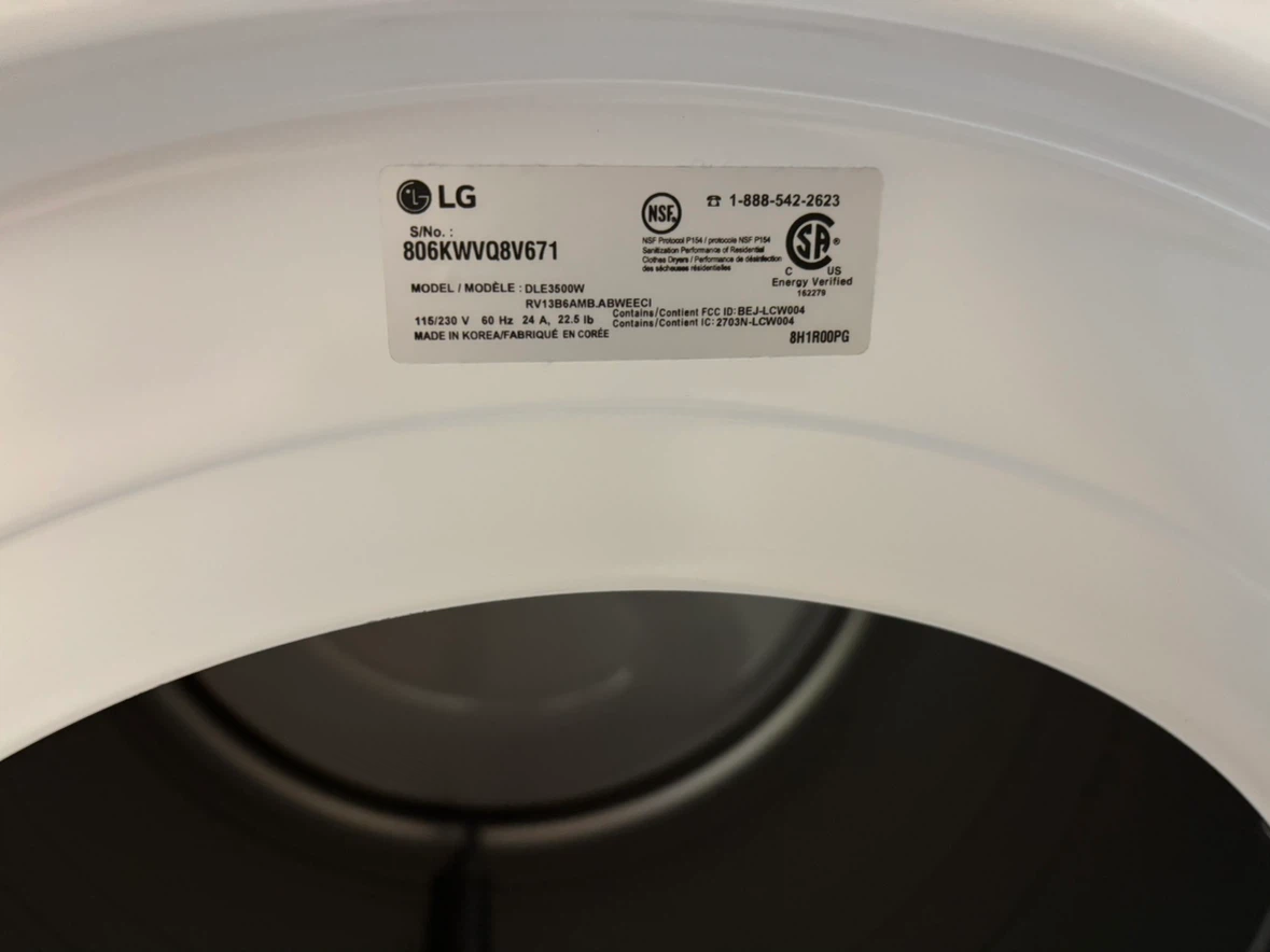 ***As is*** LG Sensor Dry Front Load Dryer, doesn’t work - photo 3