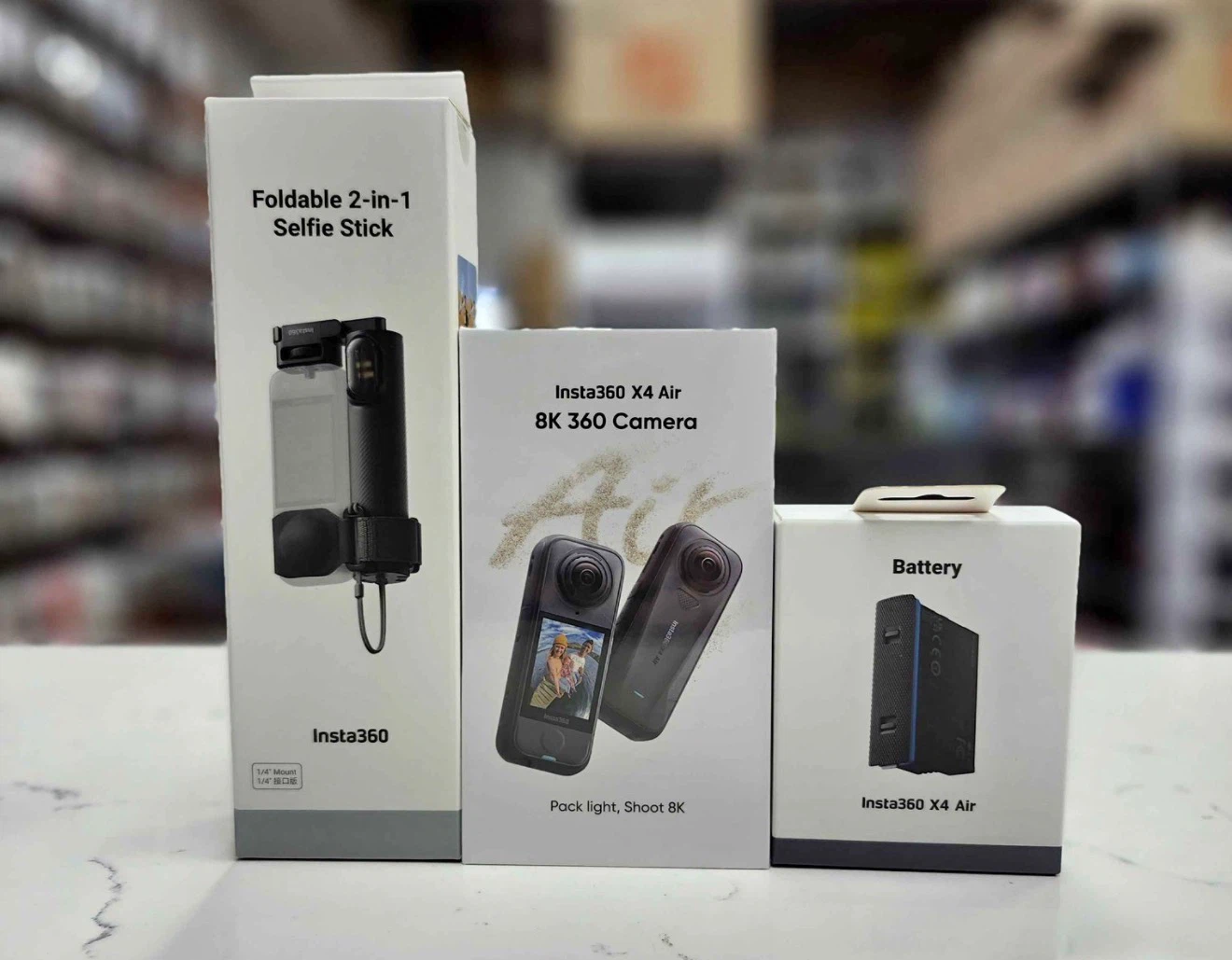 Insta360 X4 Air 8K 360 Camera Bundle