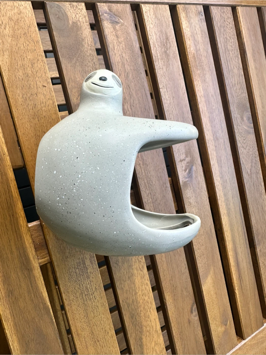Indigo Sloth Planter Jardiniere - photo 5