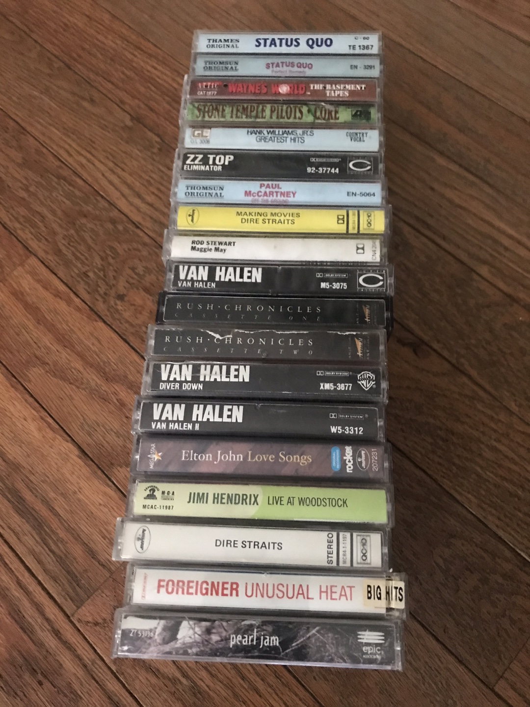 Classic Rock Cassette Tapes - Van Halen, ZZ Top, Rush & More - photo 3