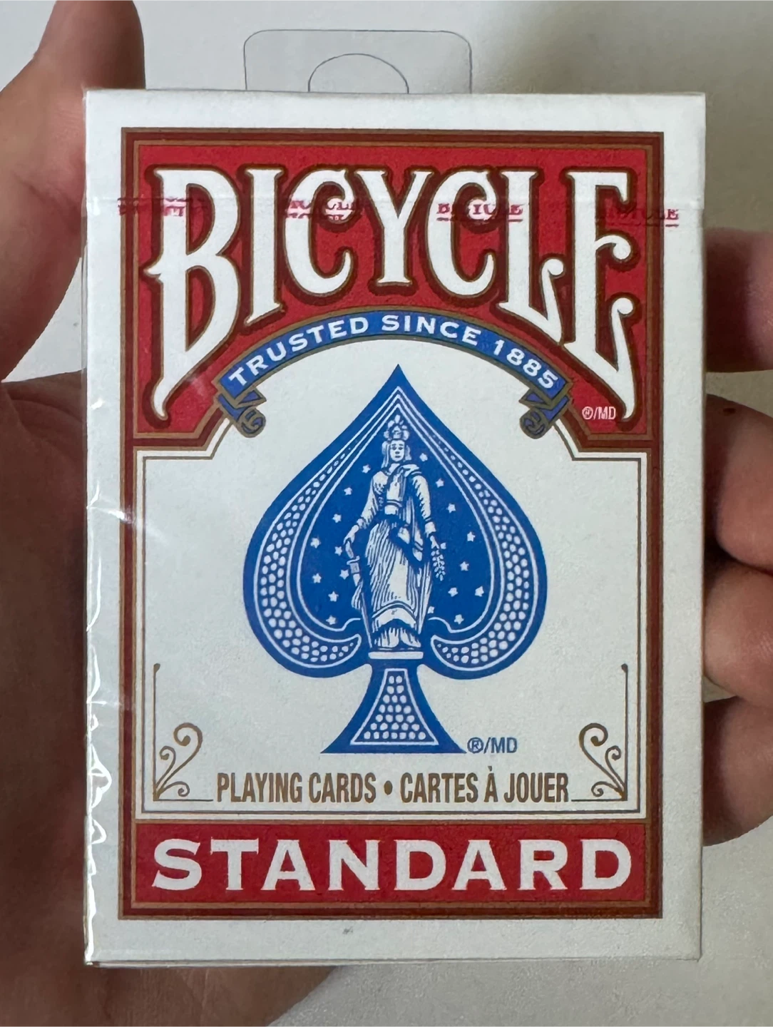 Brand new bicycle trump card