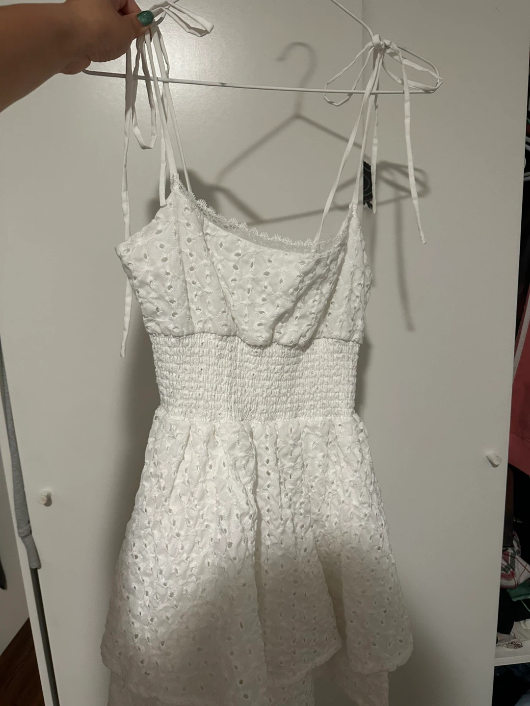 White Eyelet Sundress