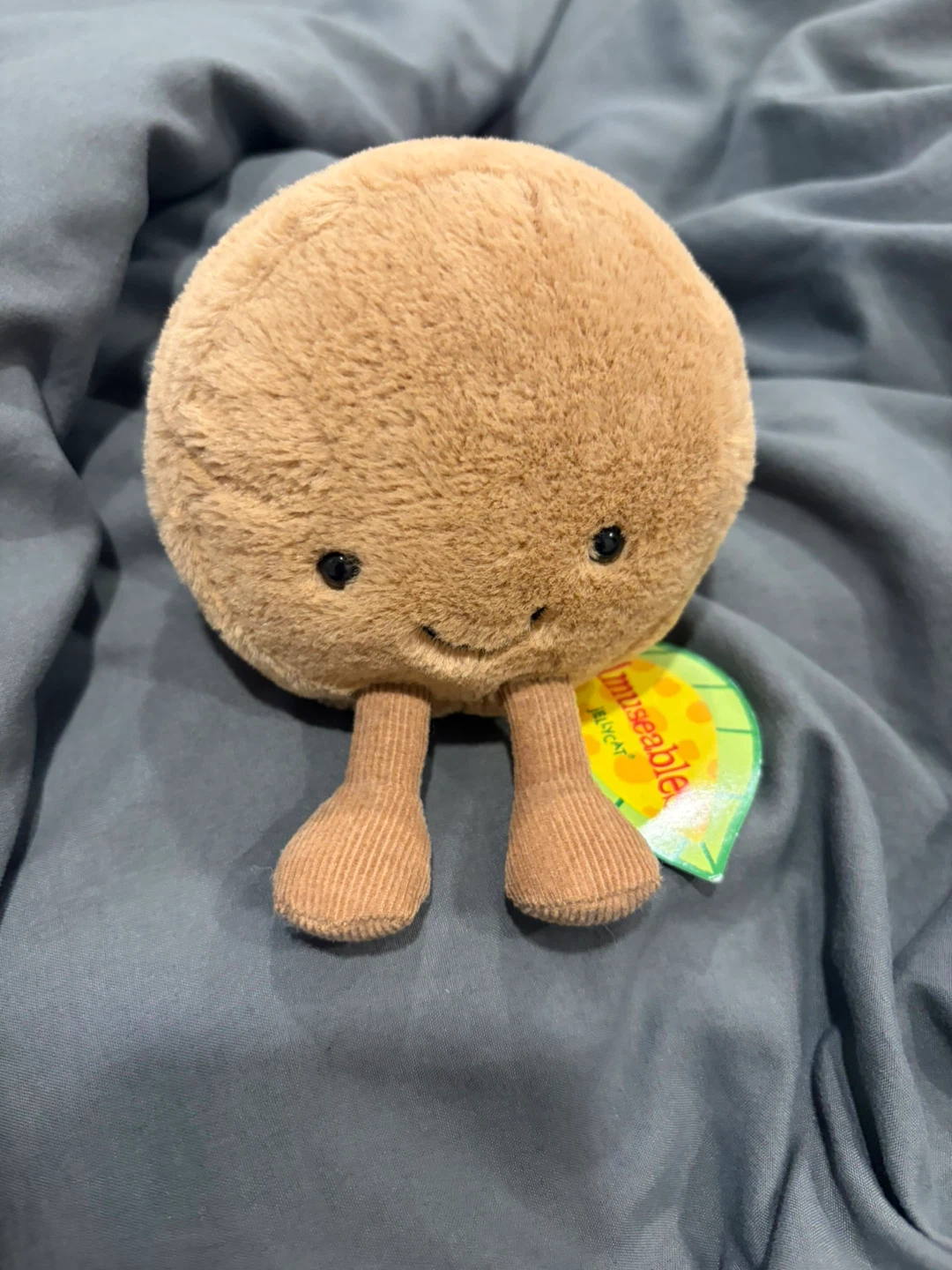 Amuseable Chocolate Macaron Plush (retired and OG macaron)