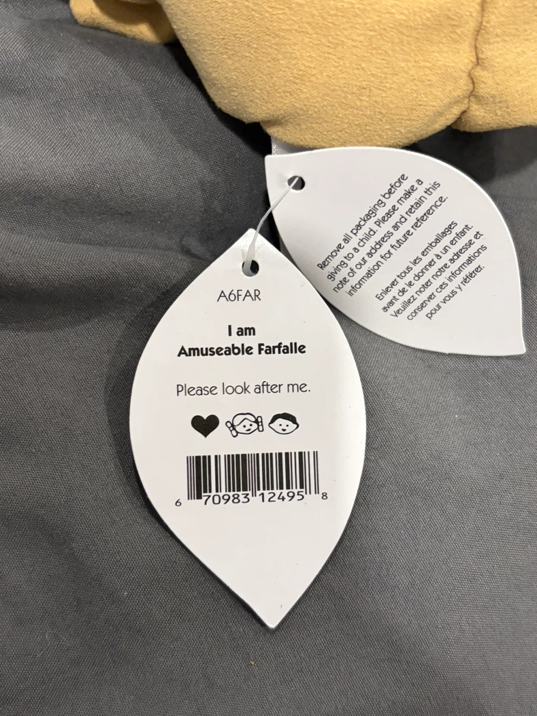 Jellycat Amuseable Farfalle Plush (retired and rare) - photo 3