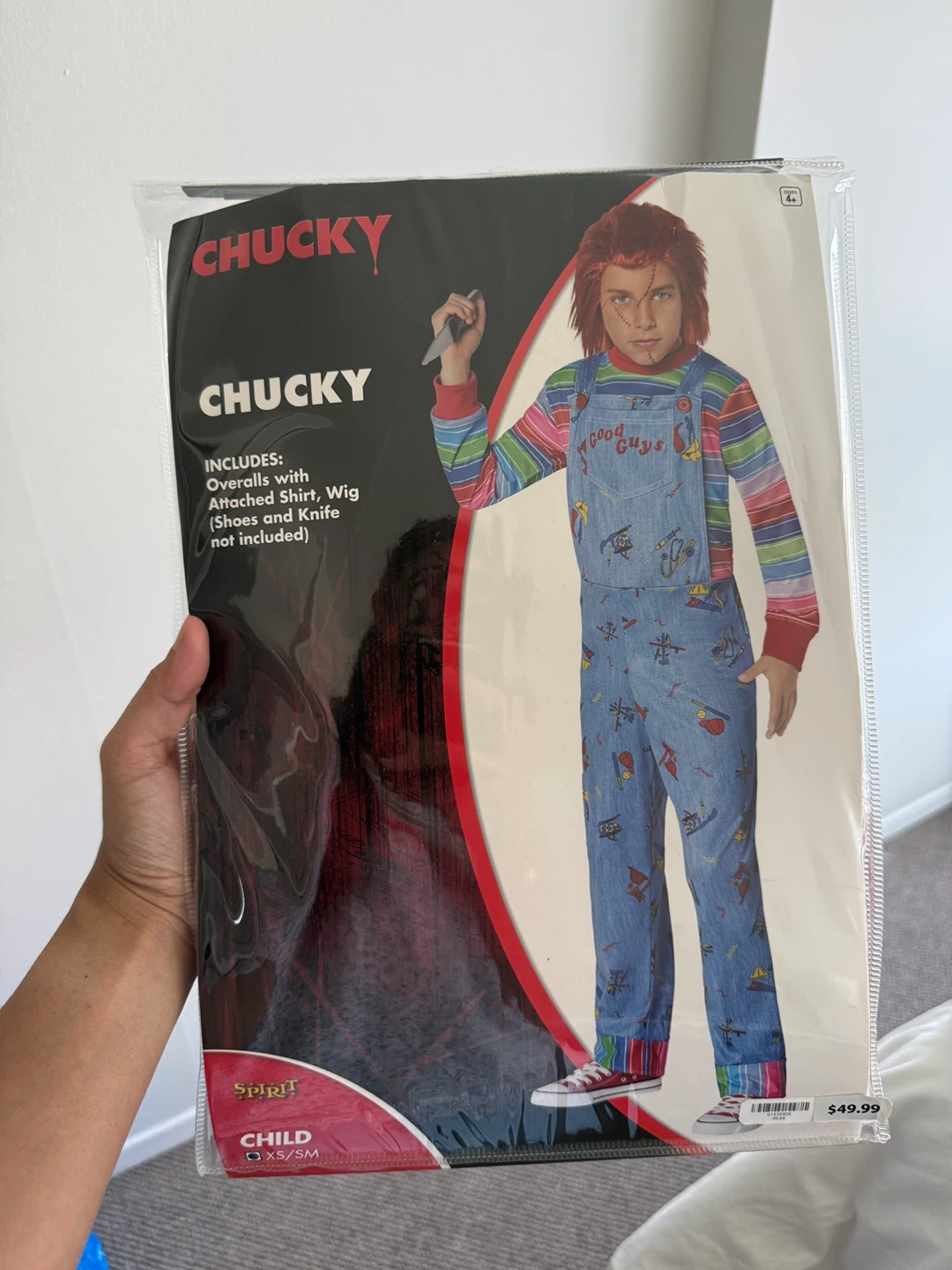 Spirit Halloween Chucky Child Costume