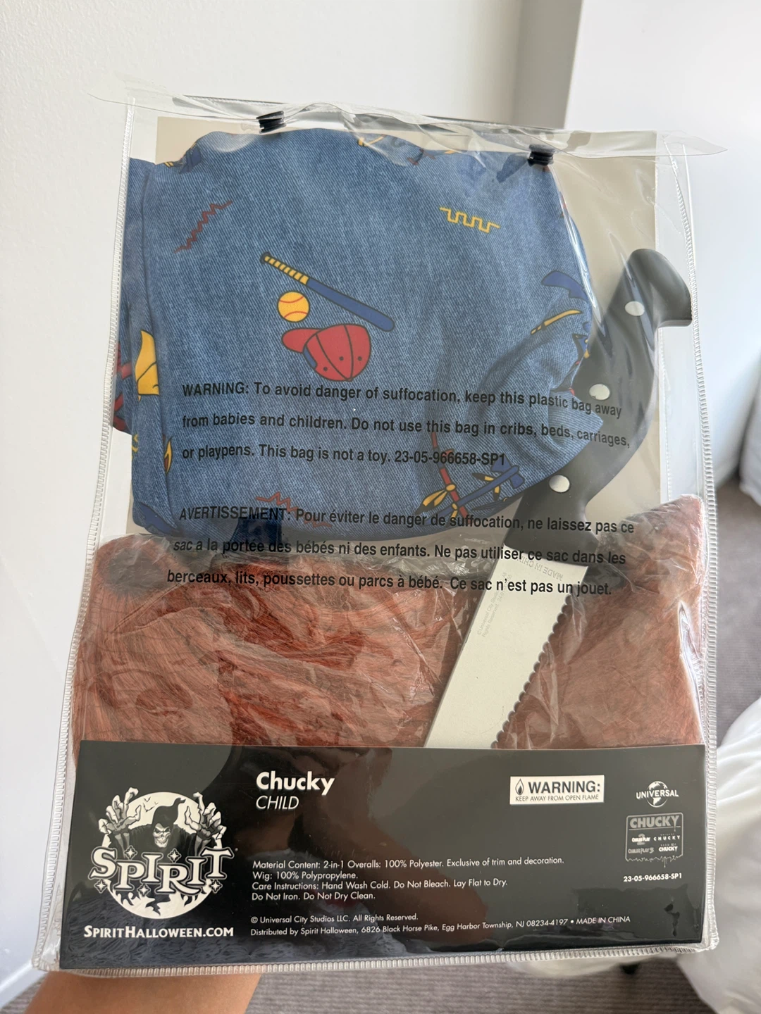 Spirit Halloween Chucky Child Costume - photo 2