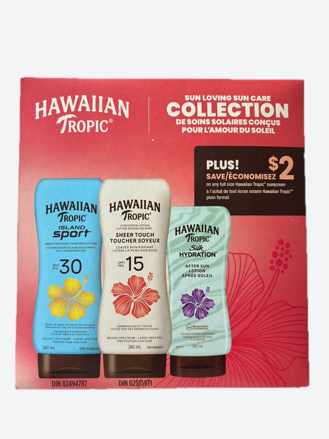 Hawaiian Tropic Sunscreen Lotions & After Sun Lotion Set