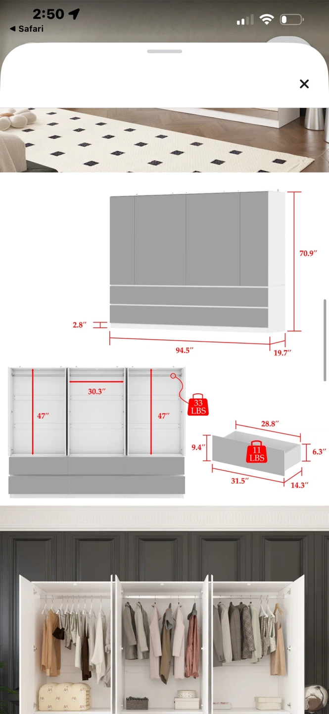 3 Wardrobe armoire - photo 2
