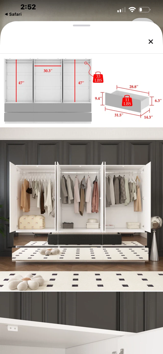 3 Wardrobe armoire - photo 4
