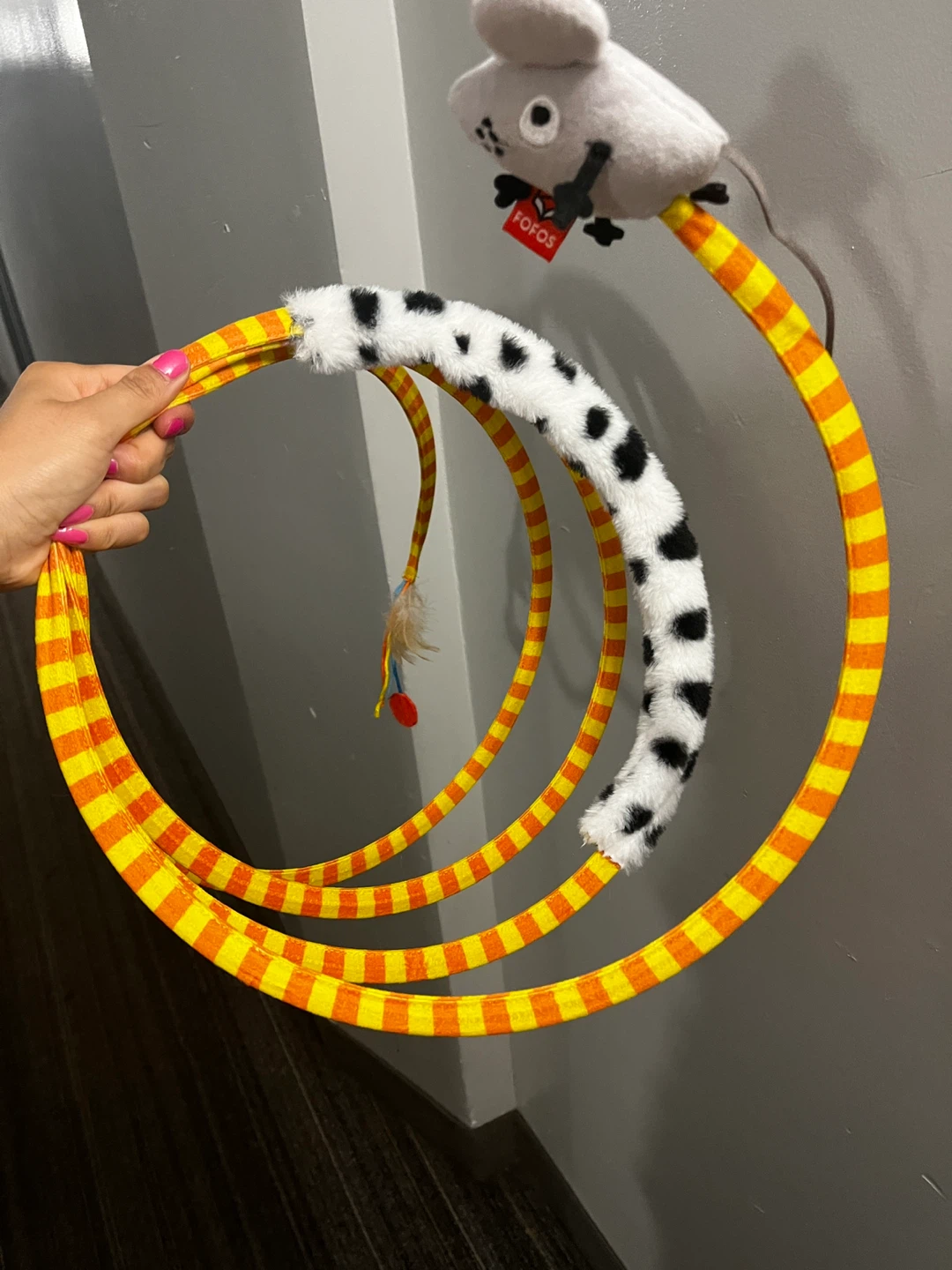FOFOS Cat Interactive Spring Tunnel Toy - photo 4