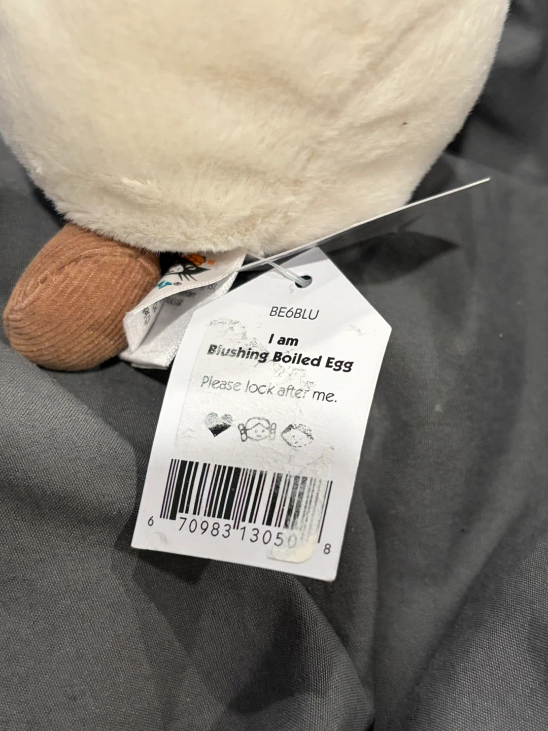 Jellycat Blushing Boiled Egg Plush Toy - photo 3