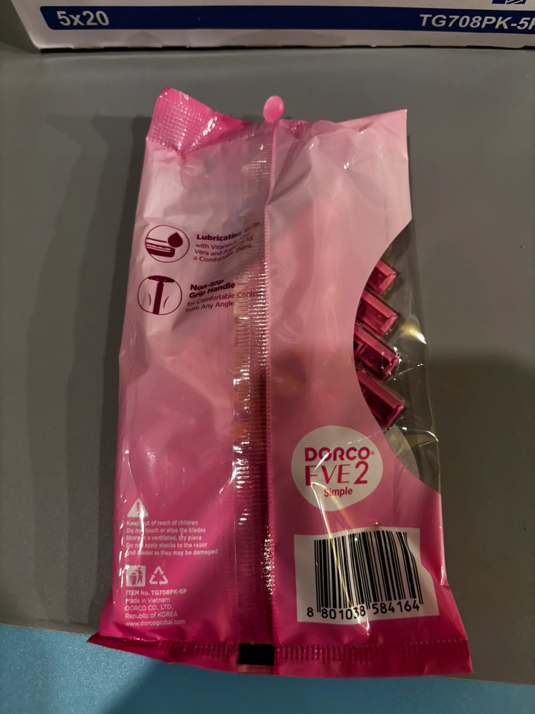 Dorco EVE-2 Simple Razors - 5 Pack - photo 4