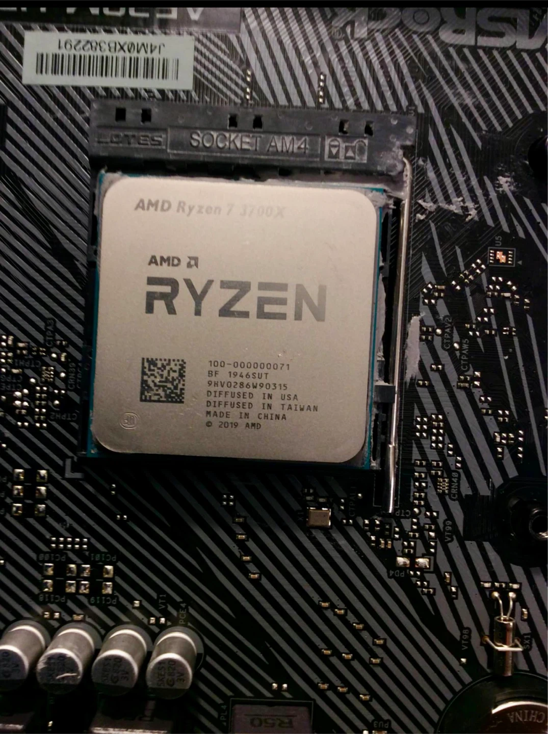 Ryzen 7 3700x Cpu+Motherboard+Ram+Psu combo - photo 4