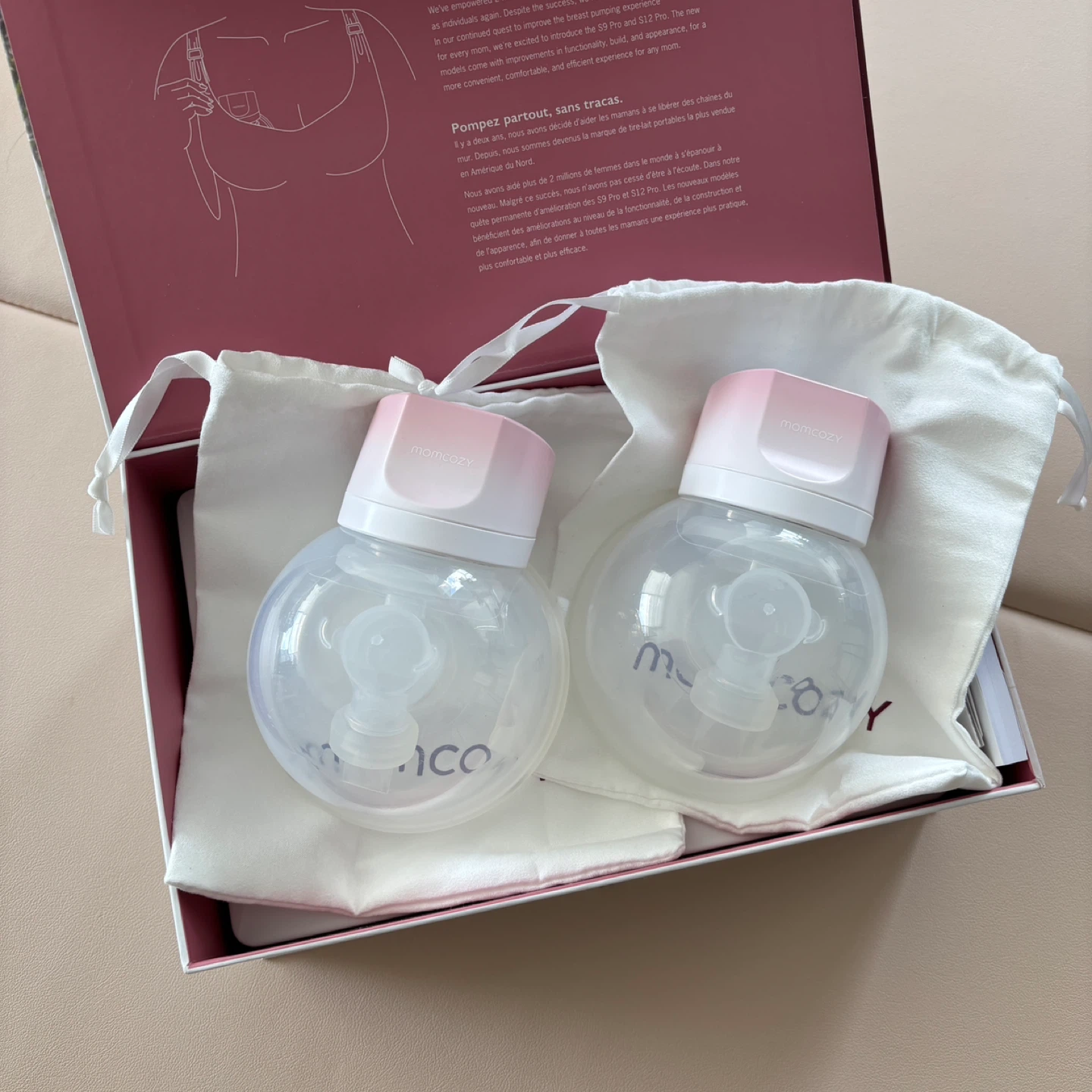 🍼 Momcozy S12 Pro-V Wearable Breast Pump (Double Pumps)