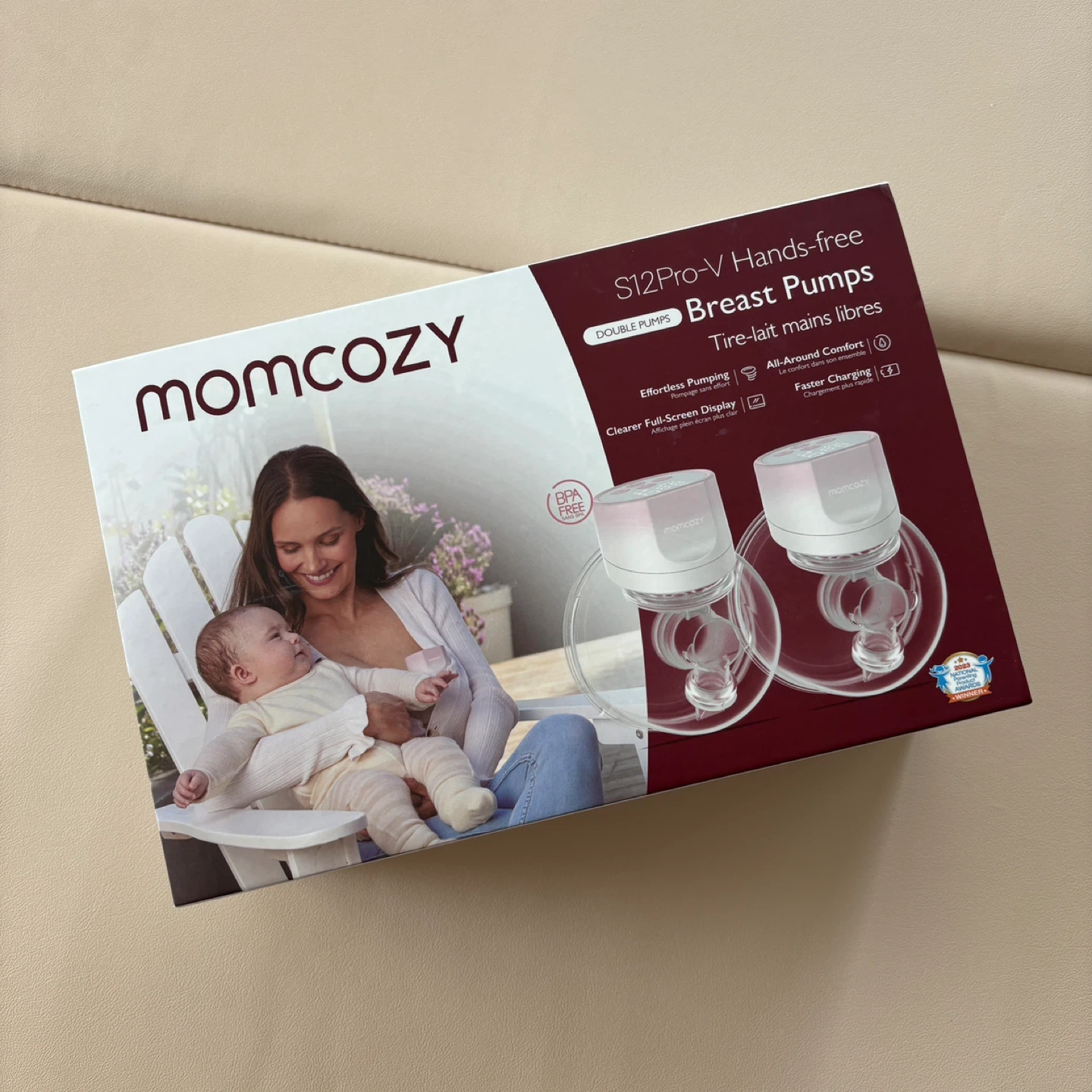 🍼 Momcozy S12 Pro-V Wearable Breast Pump (Double Pumps) - photo 2