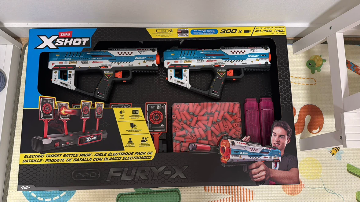 ZURU X-SHOT Electric Target Battle Pack