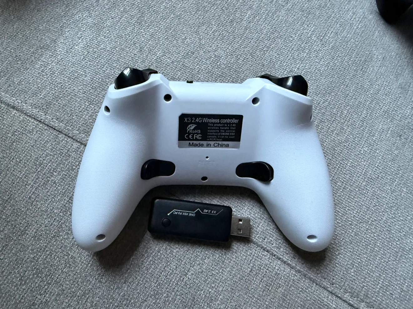 X3 2.4G Wireless Controller for Xbox and Pc - photo 3