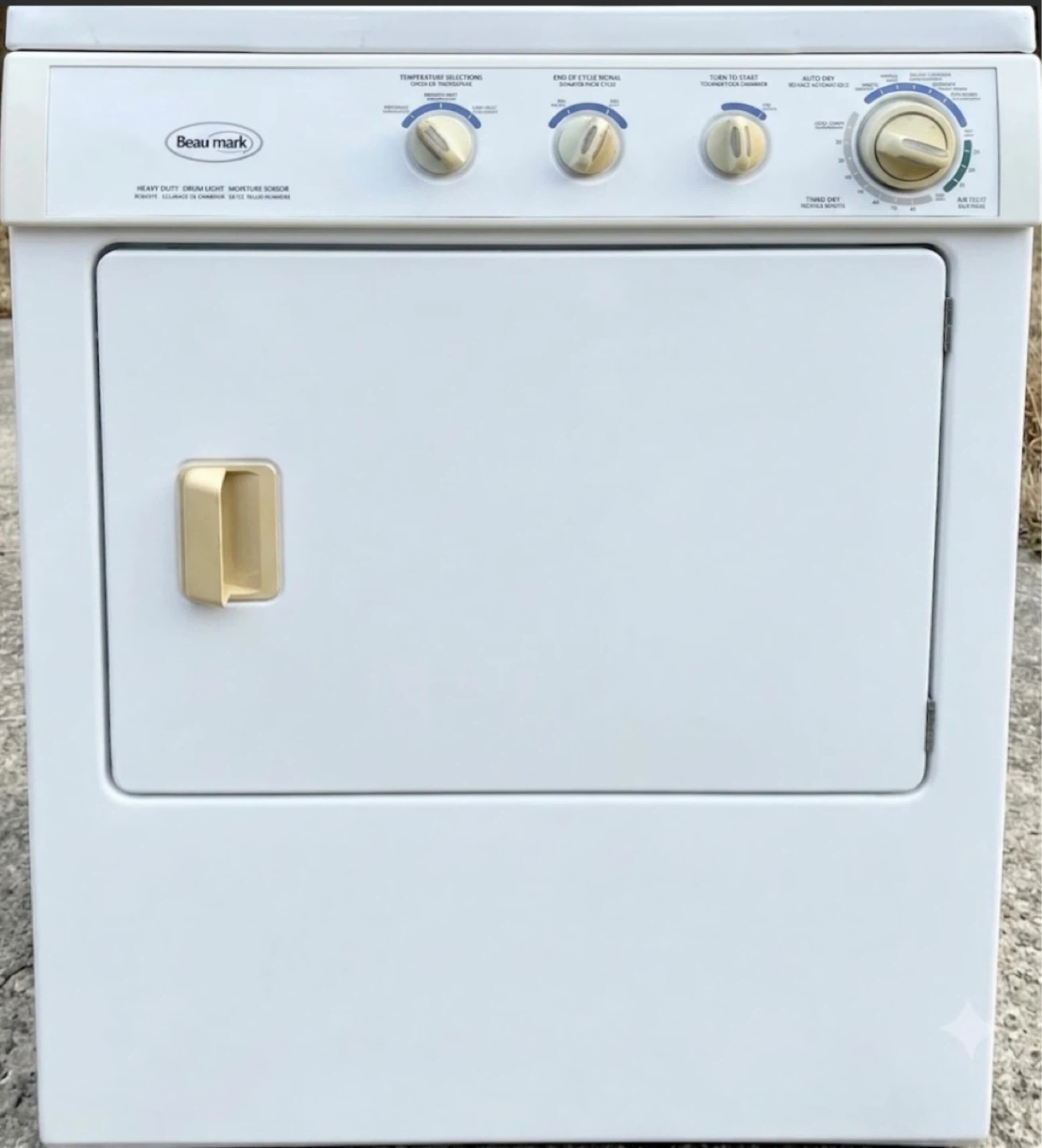Beau Mark White Electric Dryer FOR SALE