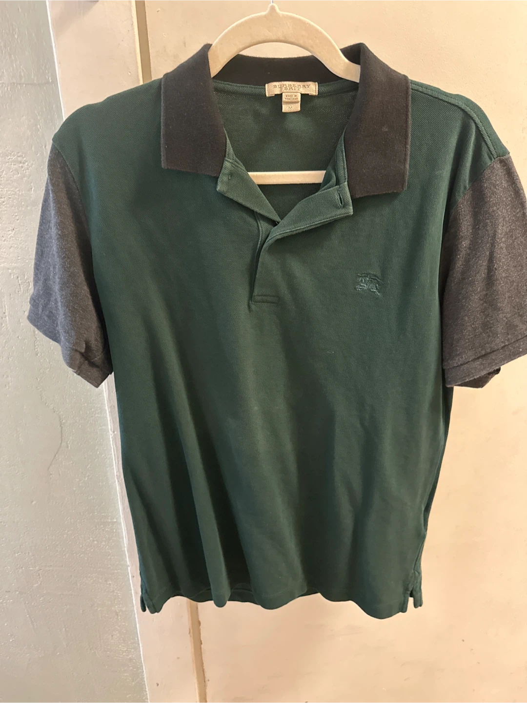 Burberry Men's Polo Shirt Medium