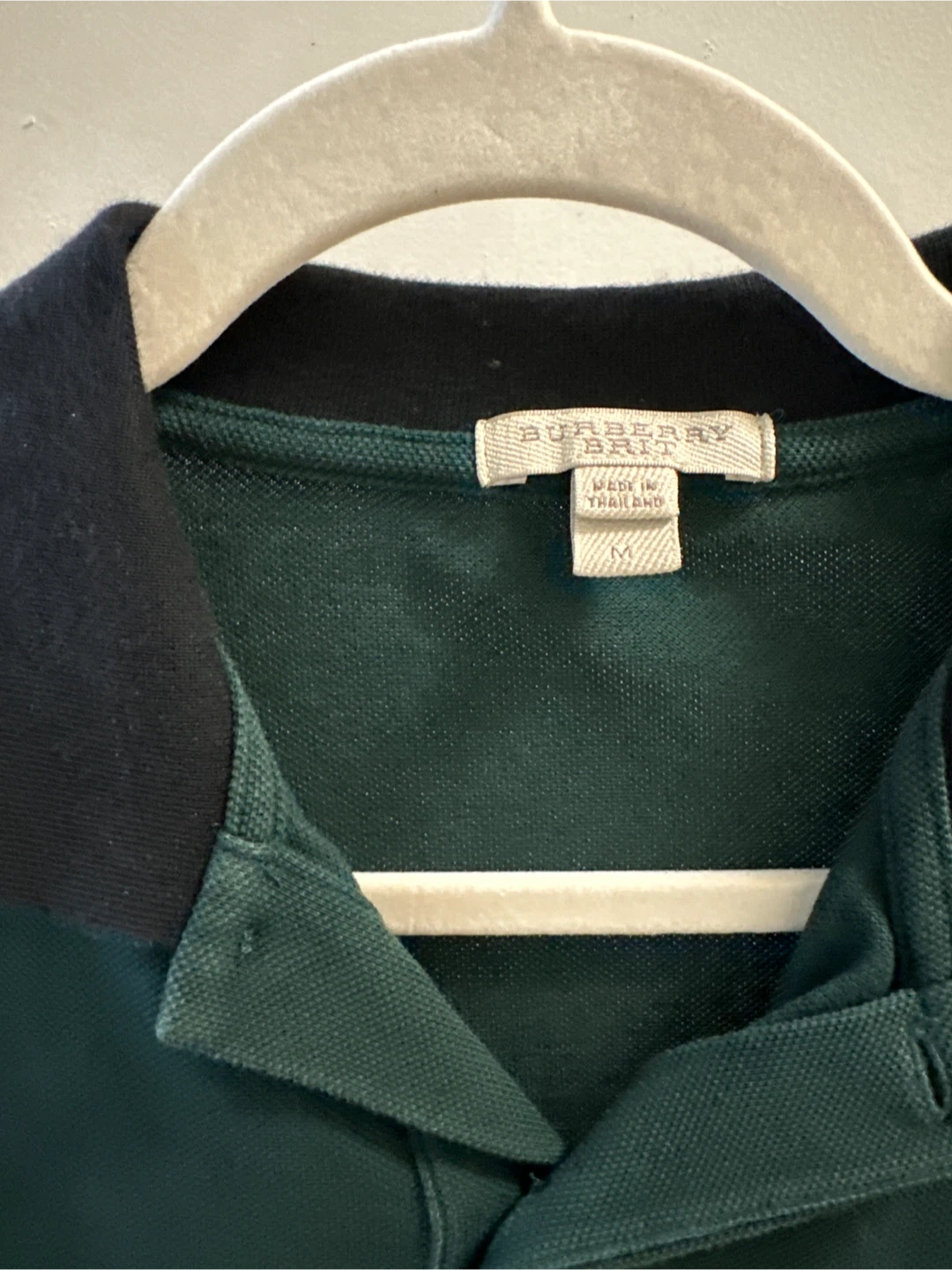 Burberry Men's Polo Shirt Medium - photo 2