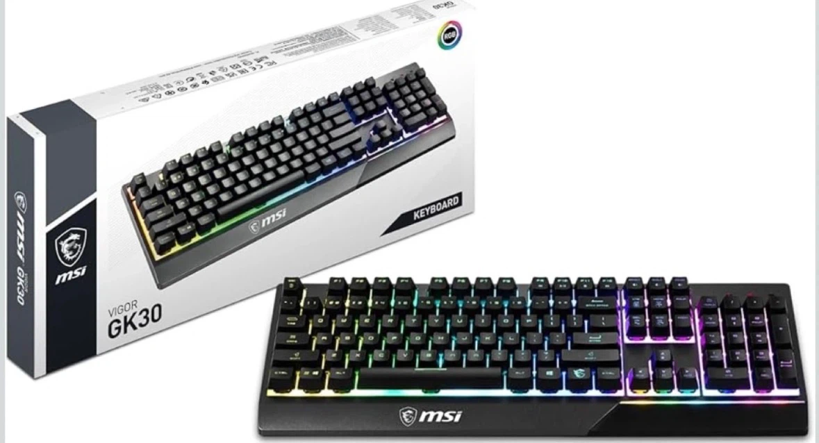 [LAST CHANCE -2 DAYS LEFT] MSI Vigor GK30 RGB Gaming Keyboard - photo 2