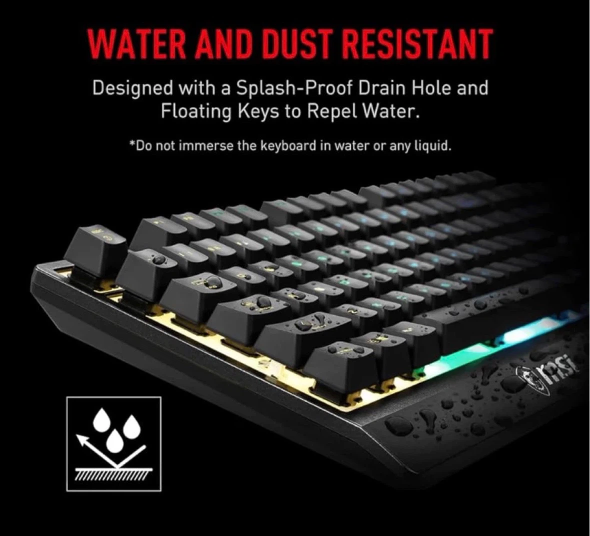 [LAST CHANCE -2 DAYS LEFT] MSI Vigor GK30 RGB Gaming Keyboard - photo 3