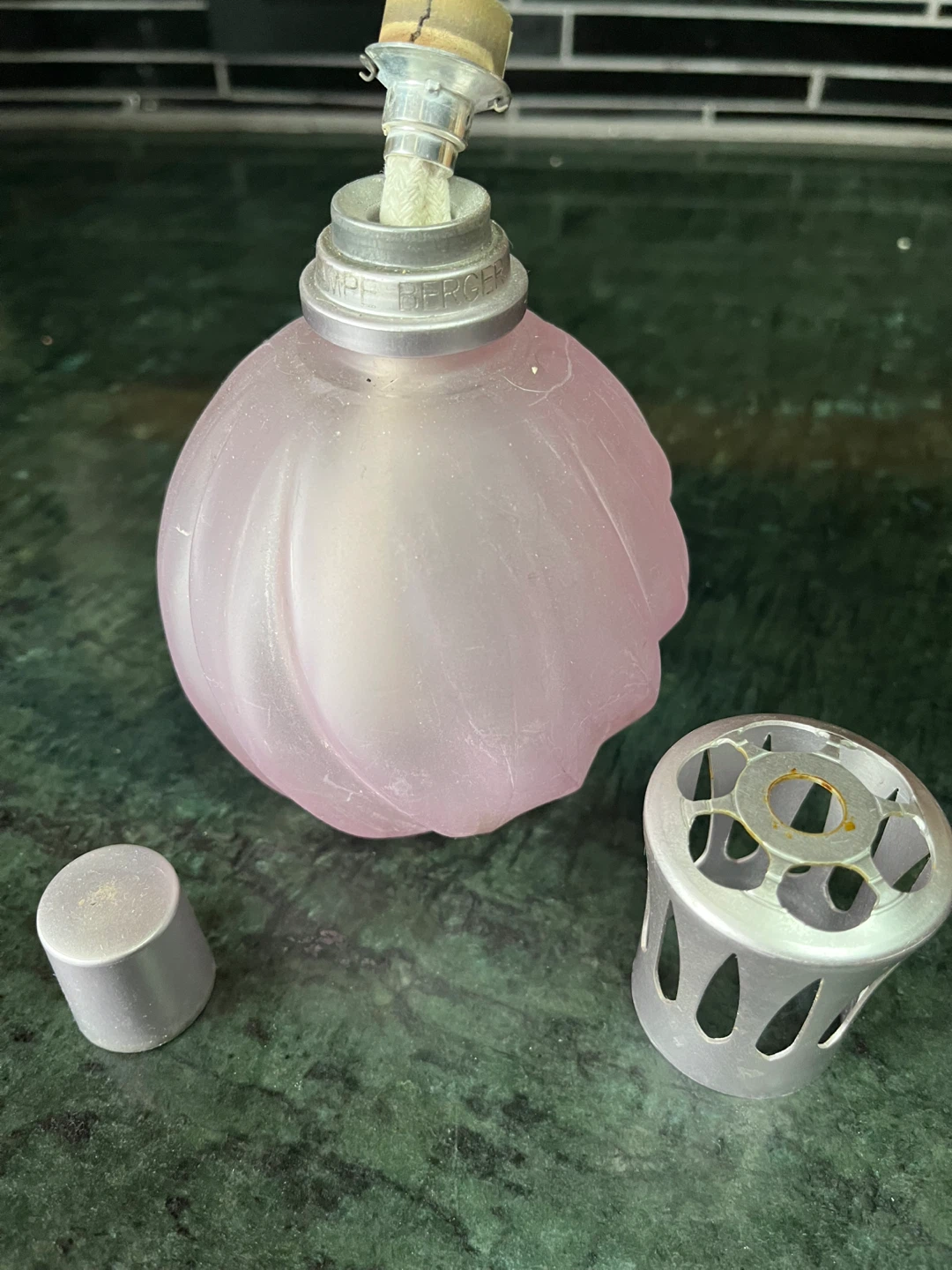 Lampe Berger Pink Frosted Glass Diffuser - photo 3