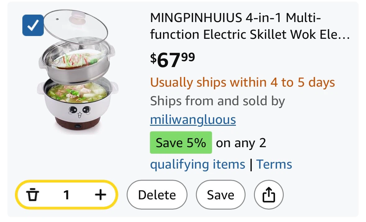 [LAST CHANCE - FINAL WEEK] Electric Hot Pot & Steamer
