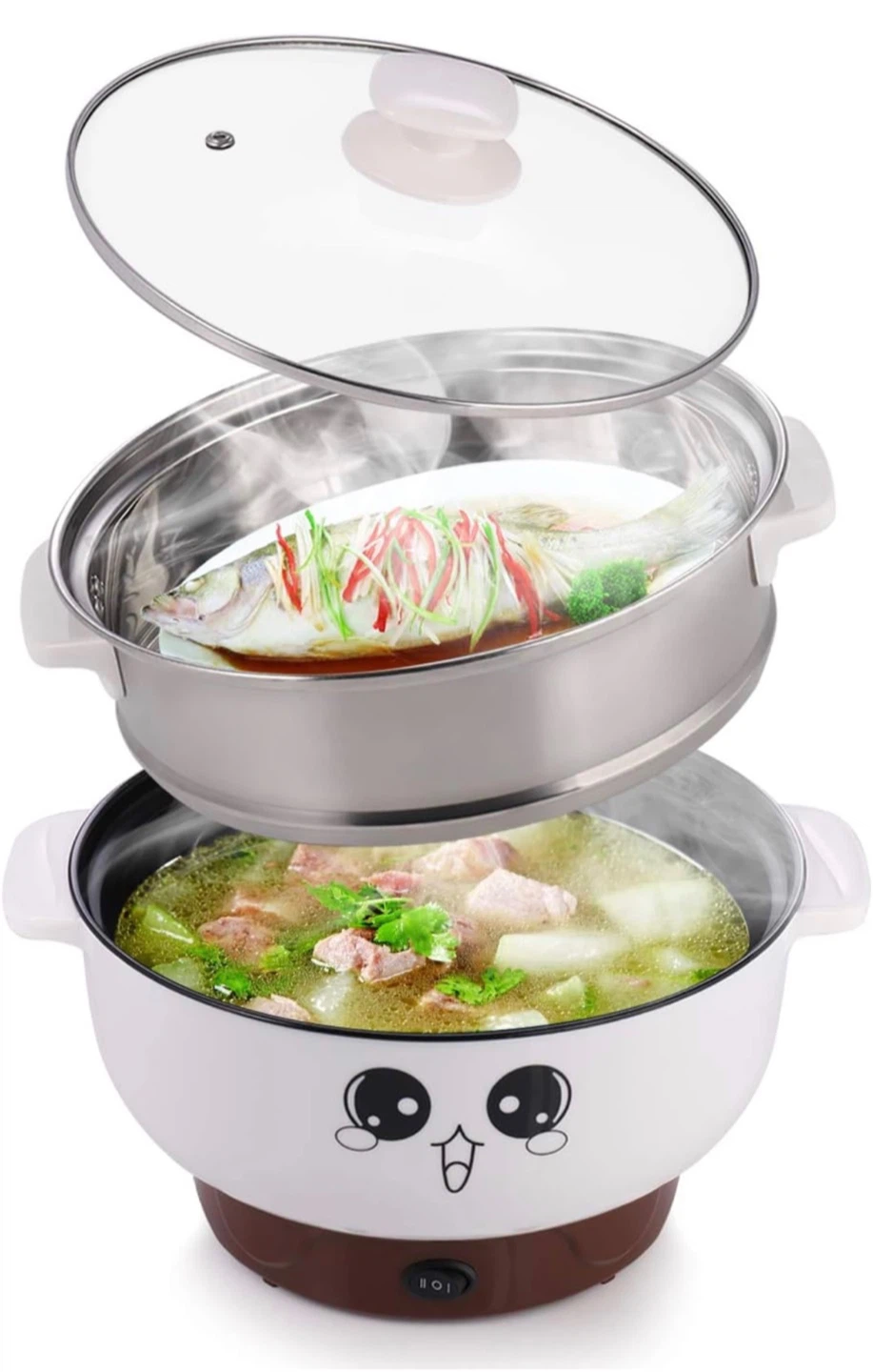 [LAST CHANCE - FINAL WEEK] Electric Hot Pot & Steamer - photo 2