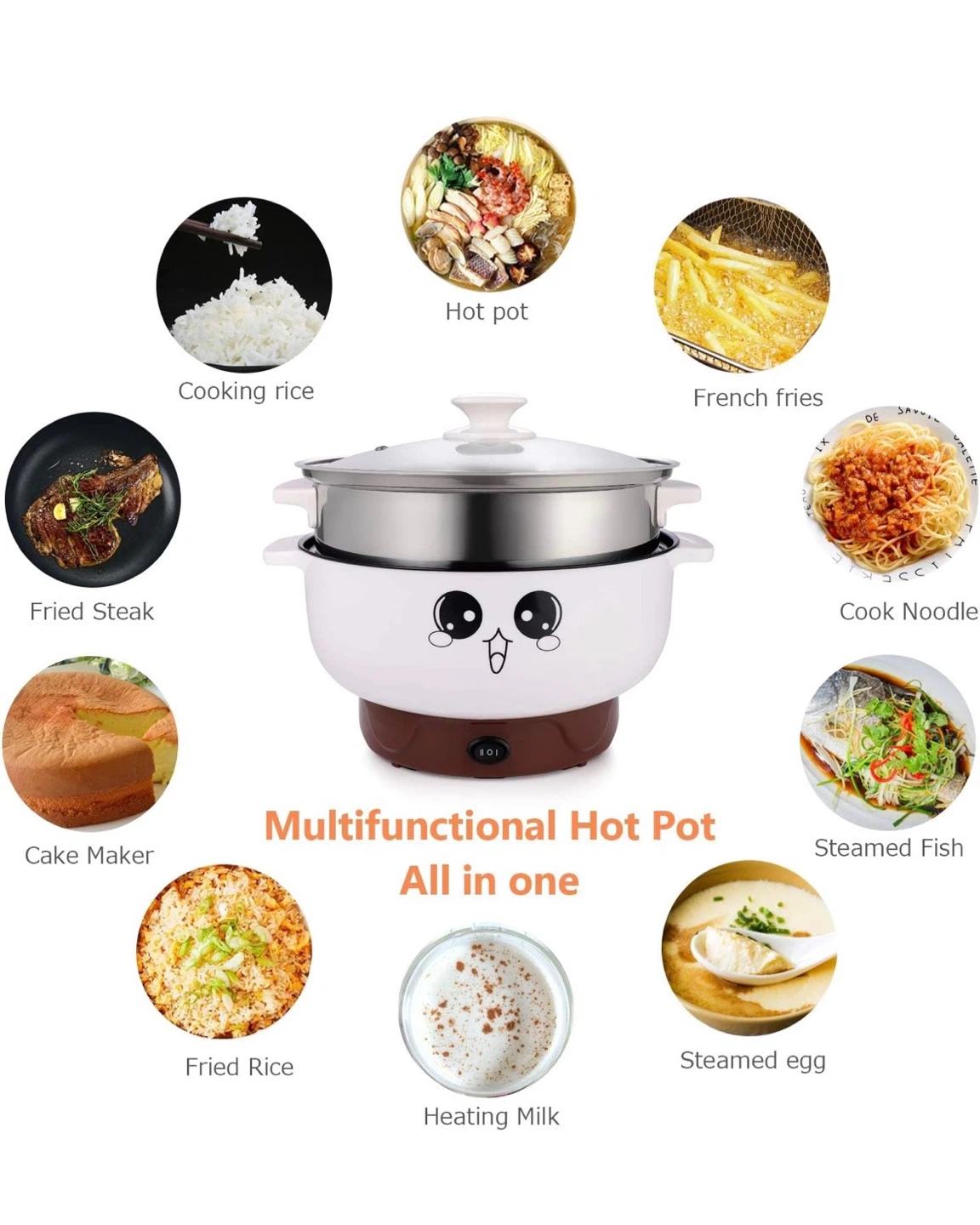 [LAST CHANCE - FINAL WEEK] Electric Hot Pot & Steamer - photo 4